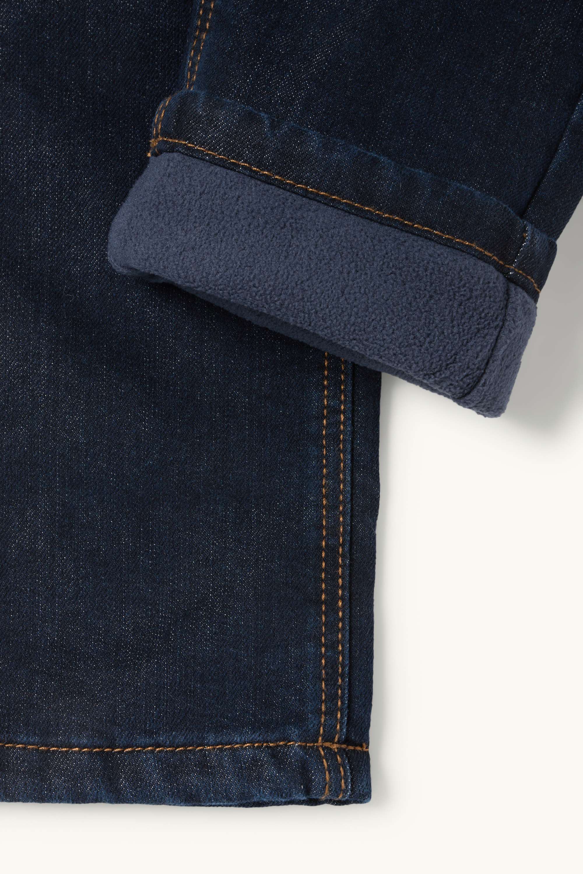 Multipack of 2 - straight jeans - thermal jeans denim-dark blue