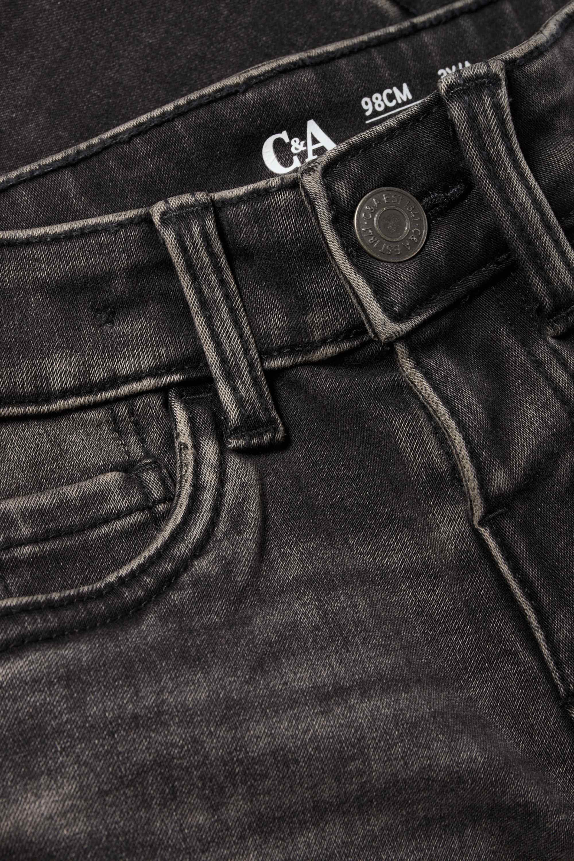 Relaxed jeans - thermal jeans - LYCRA® denim-dark gray