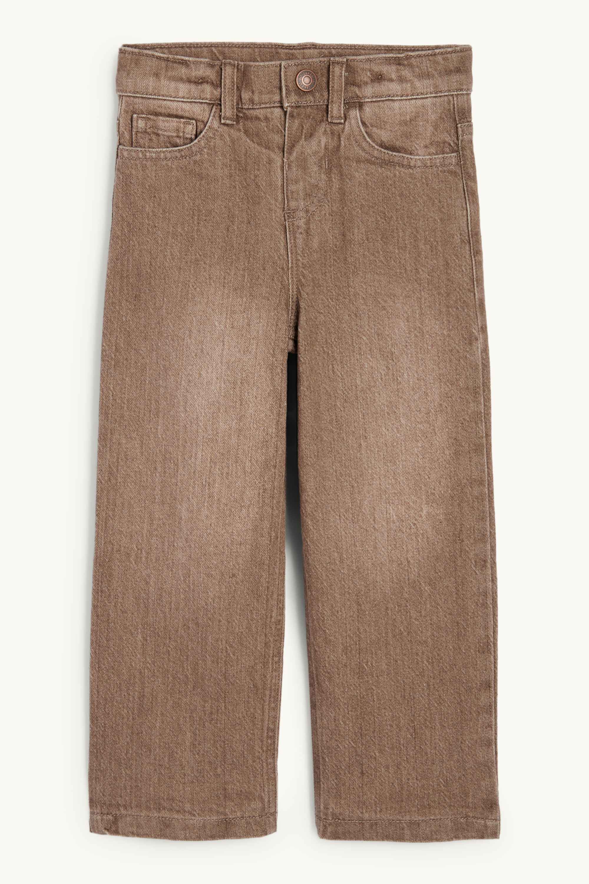 Loose fit jeans - thermal jeans gray-brown