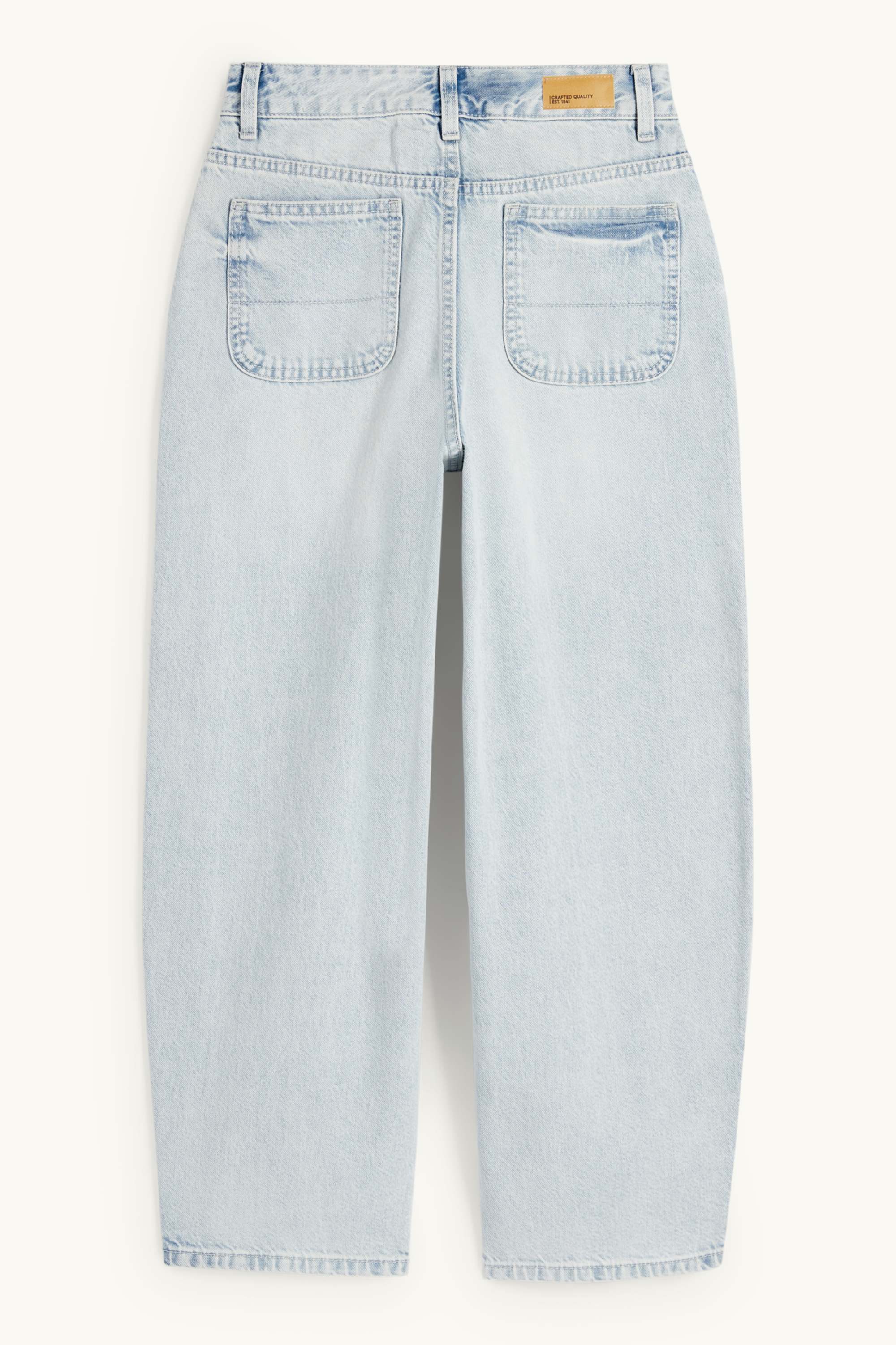 Balloon jeans denim-light blue