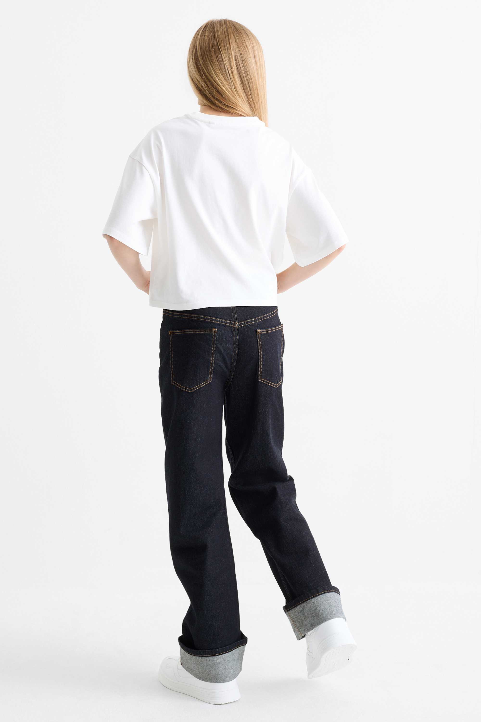 Baggy jeans denim-dark blue