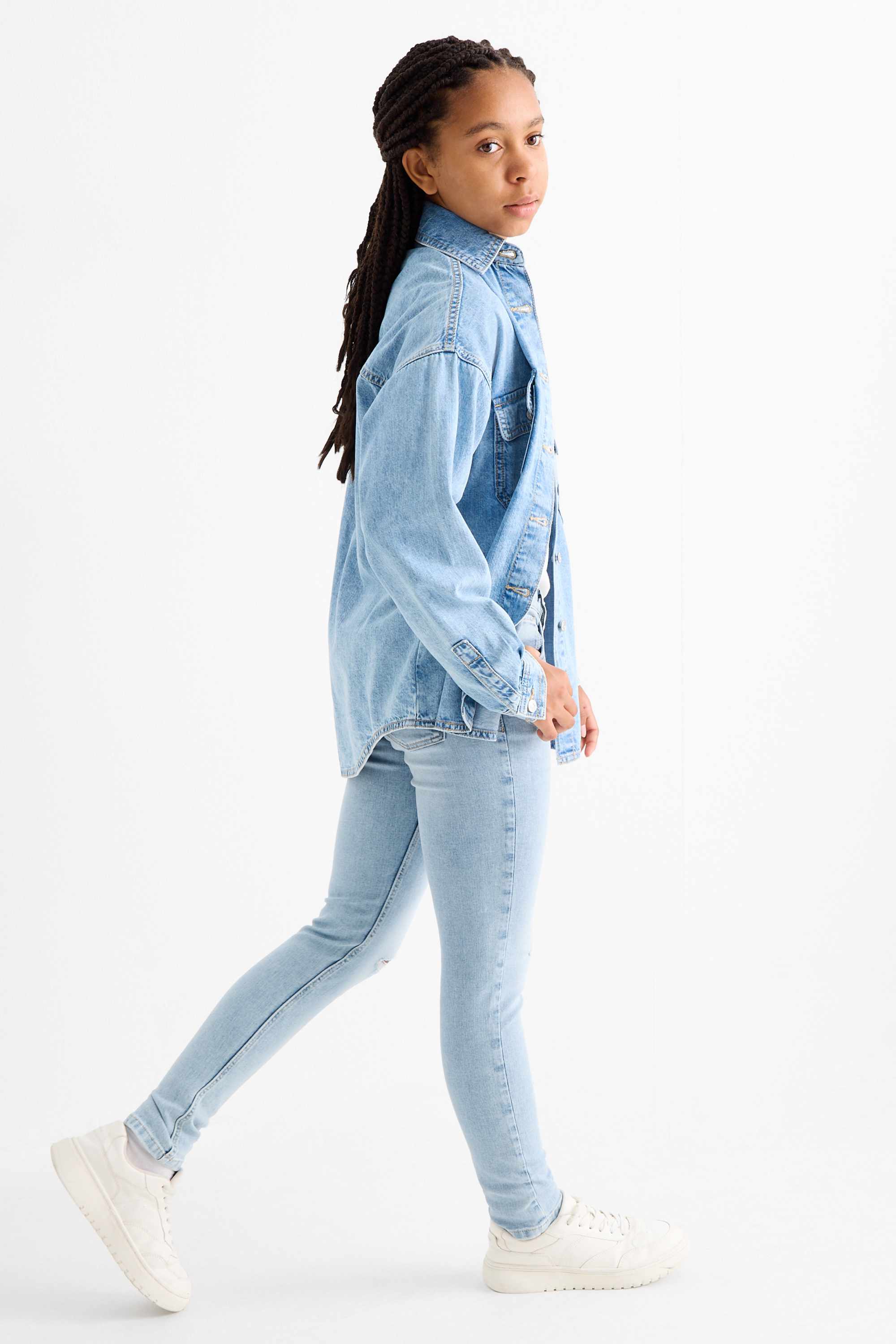 Skinny jeans - LYCRA® denim-light blue