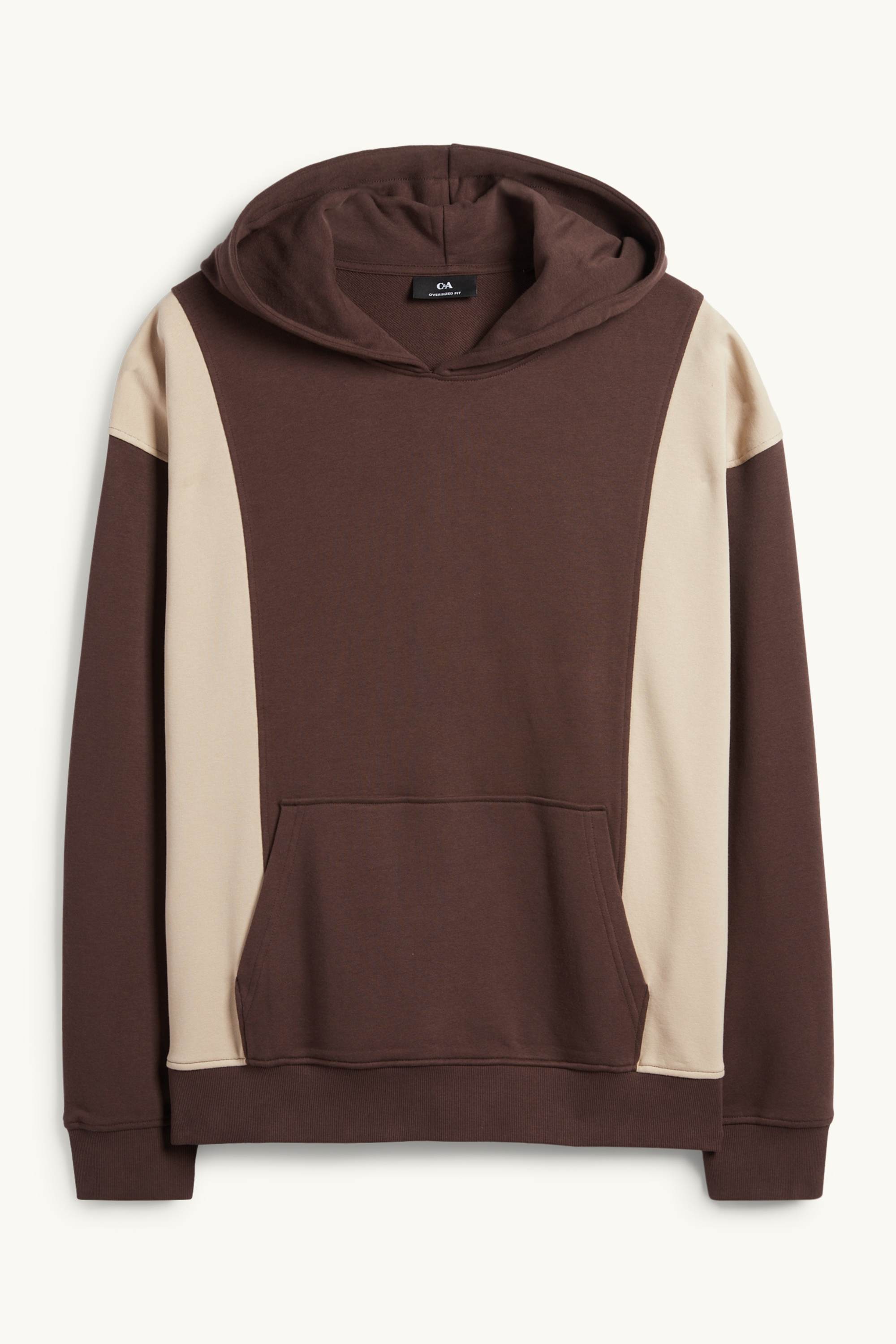 Hoodie dark brown