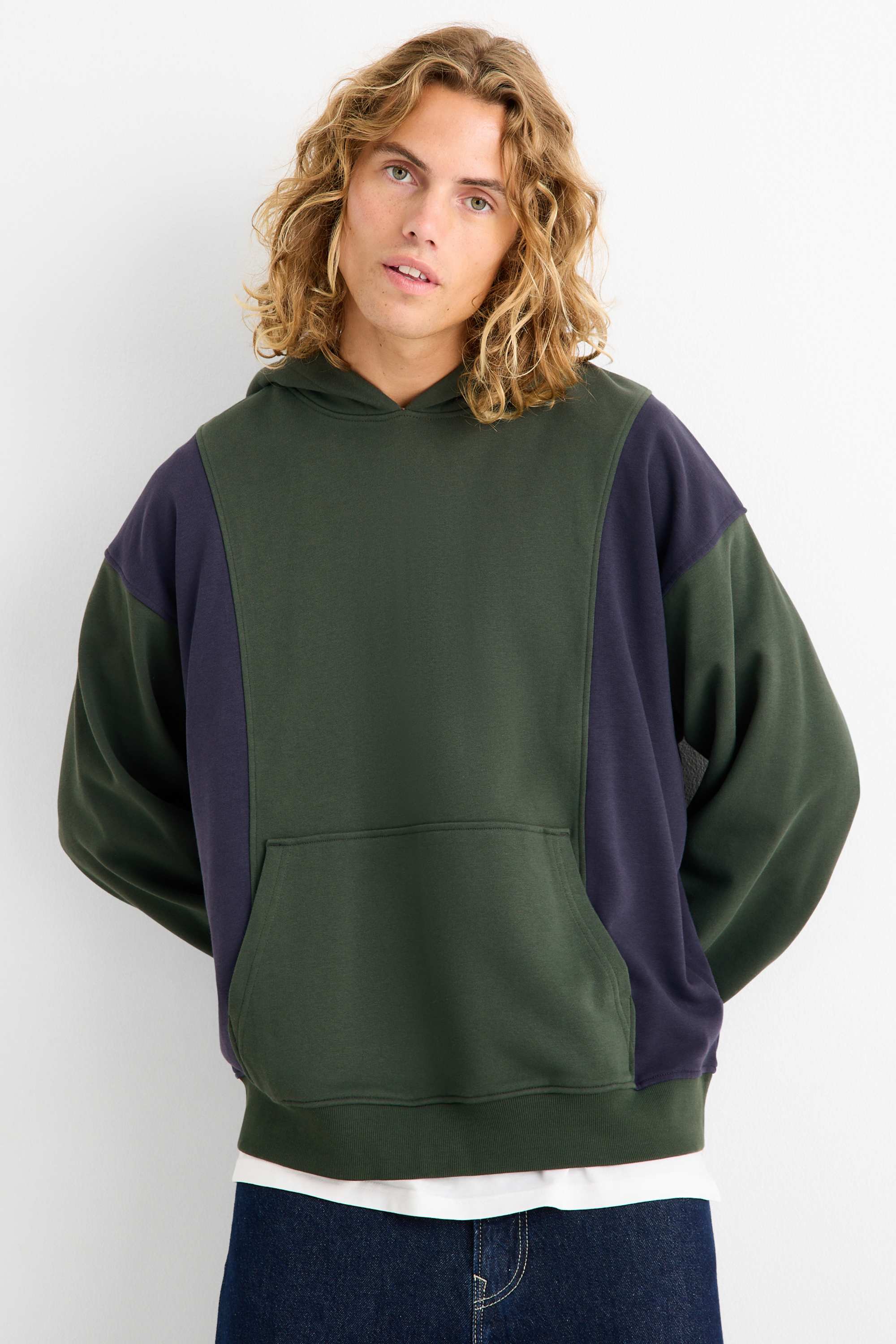 Hoodie dark green