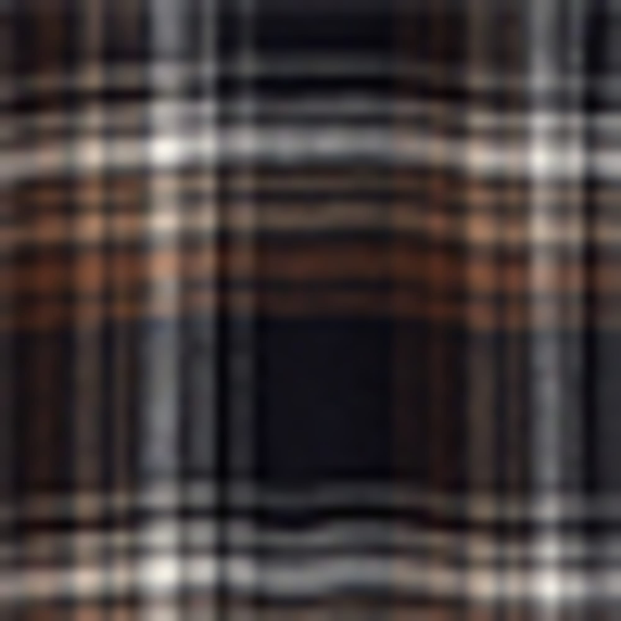 Flannel pyjamas - check dark blue