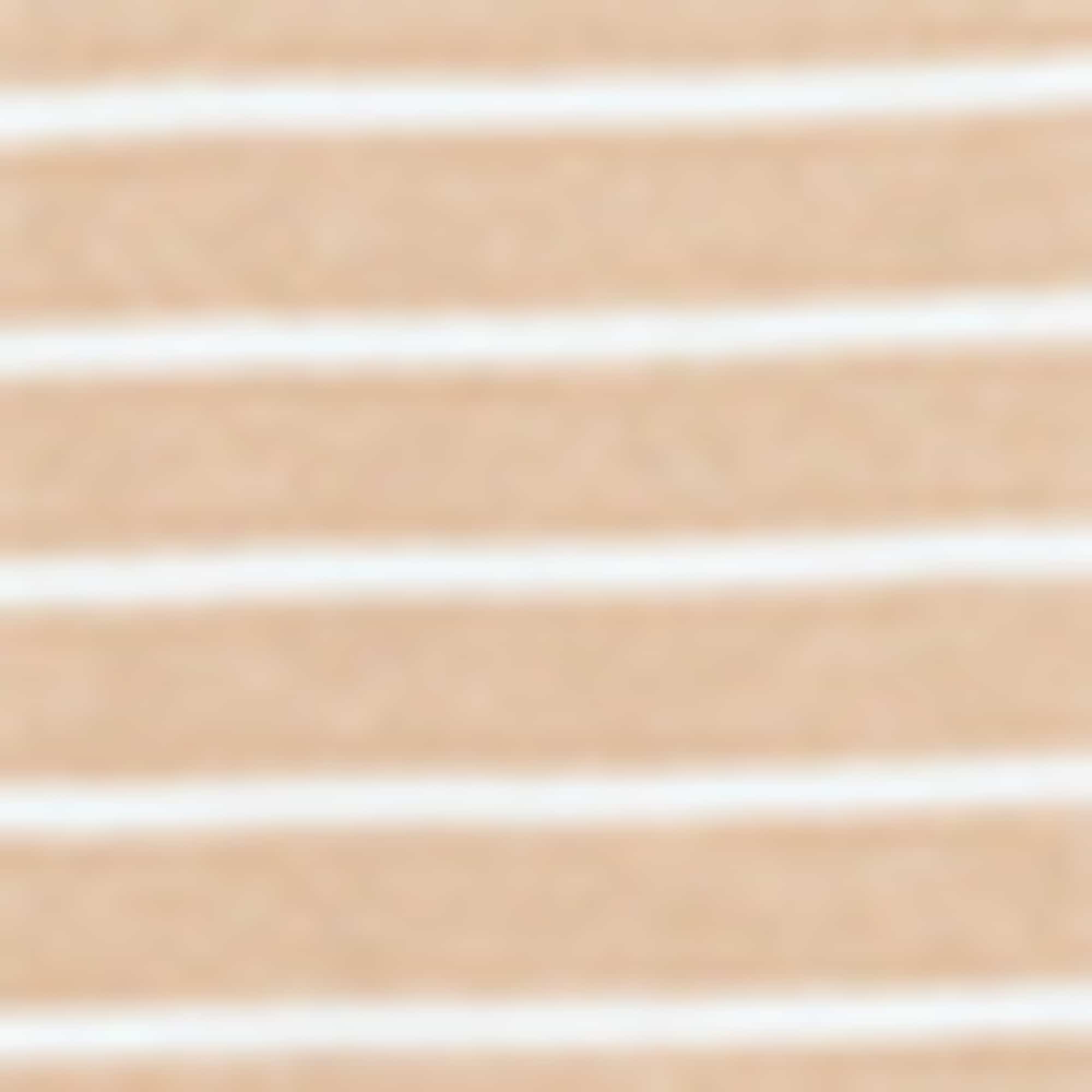 V-neck jumper - striped beige