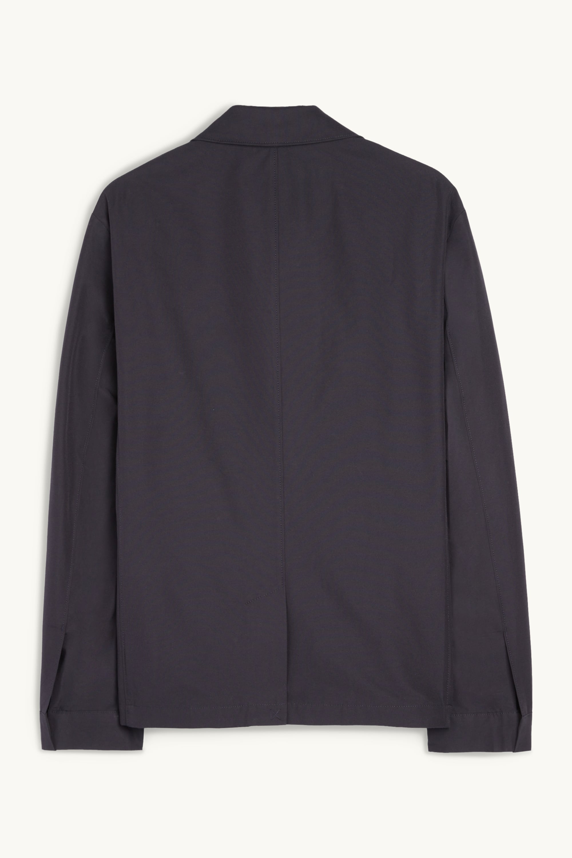 Shirt jacket - relaxed fit - kent collar dark blue