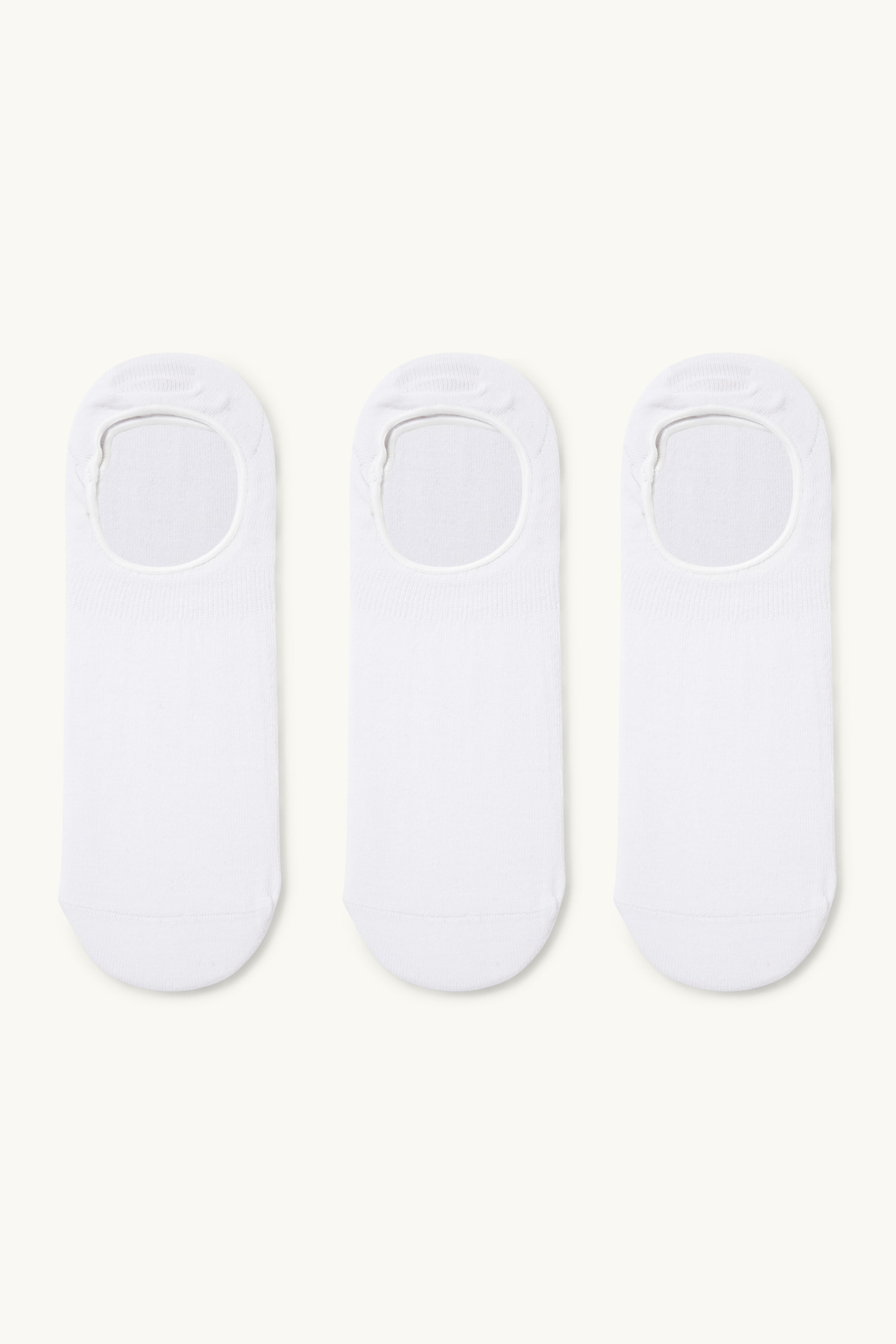 Multipack of 3 - footsies white