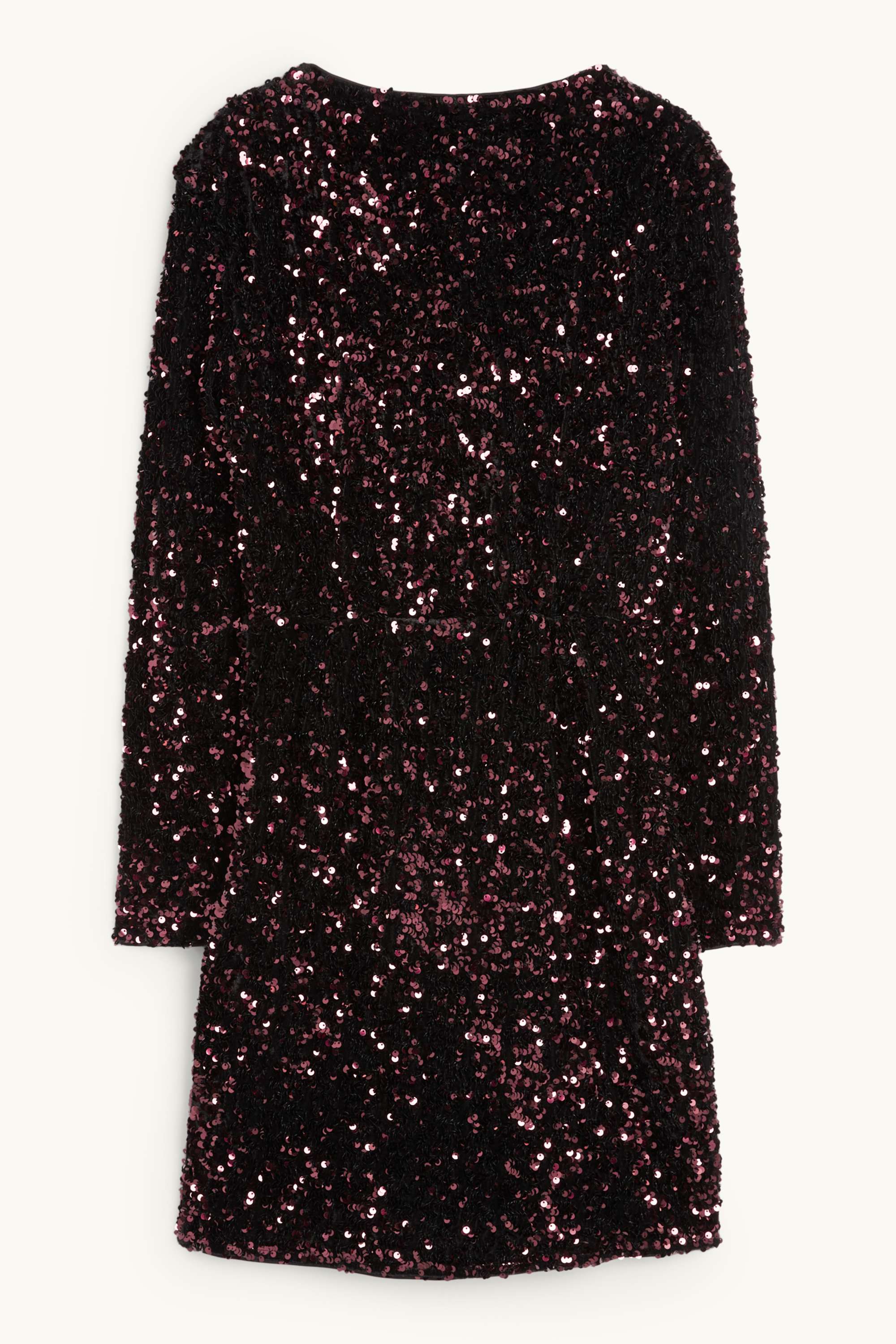 Sequin bodycon dress bordeaux