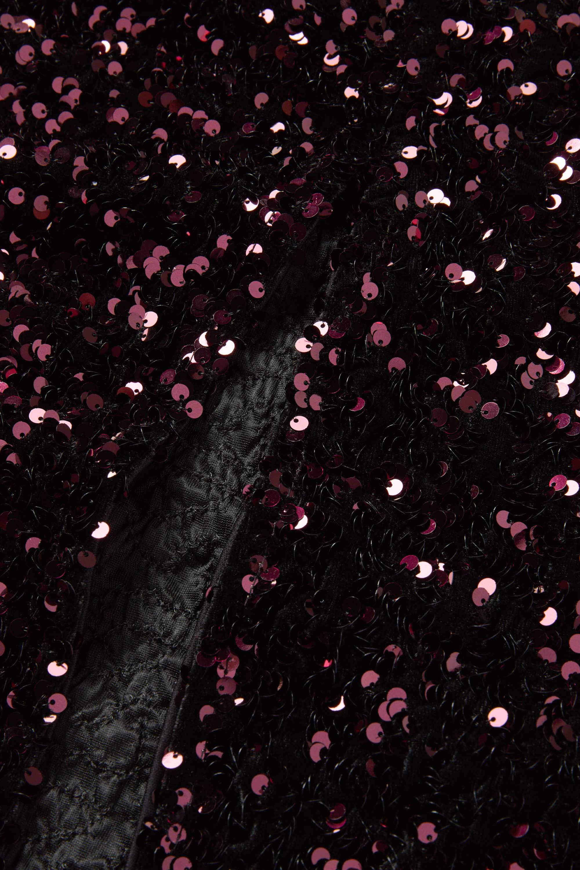 Sequin bodycon dress bordeaux