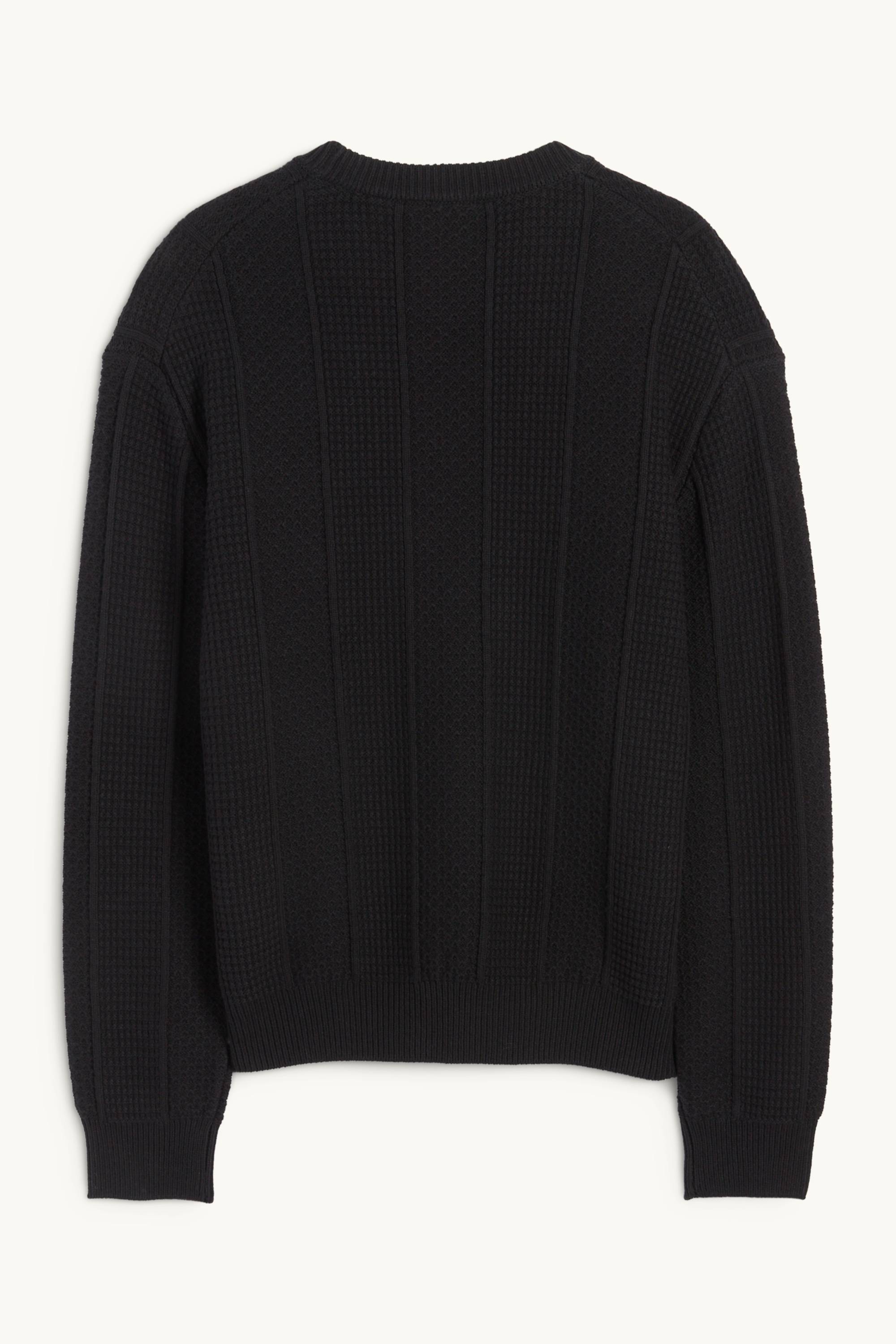 Jumper - textured black