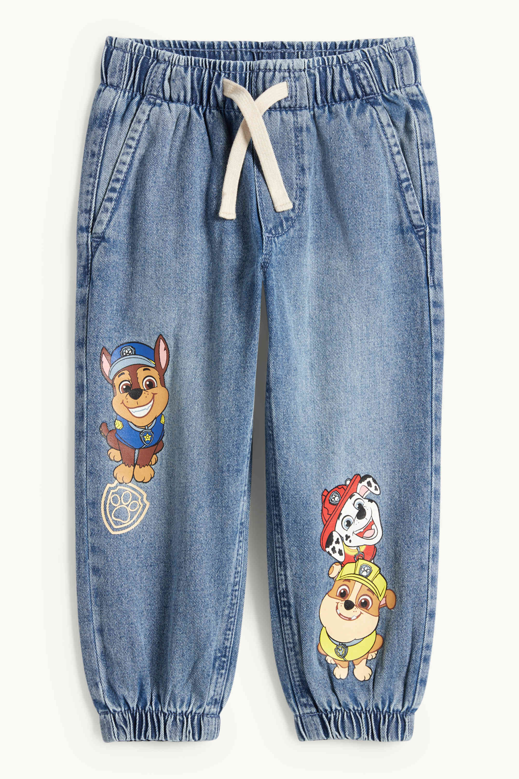 PAW Patrol - Chase, Marshall - relaxed jeans - thermal jeans blue denim