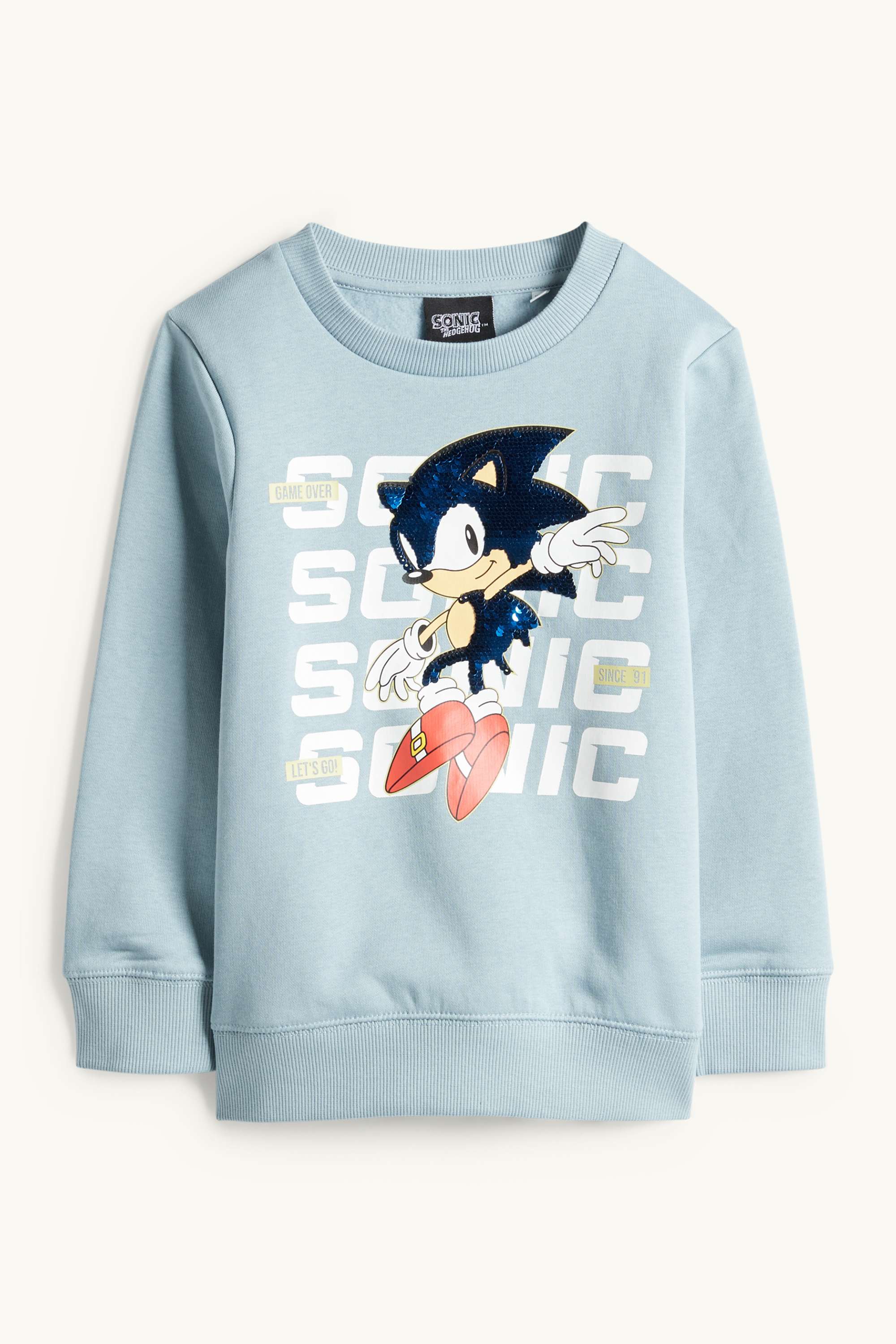 Sonic - sweatshirt - shiny light turquoise