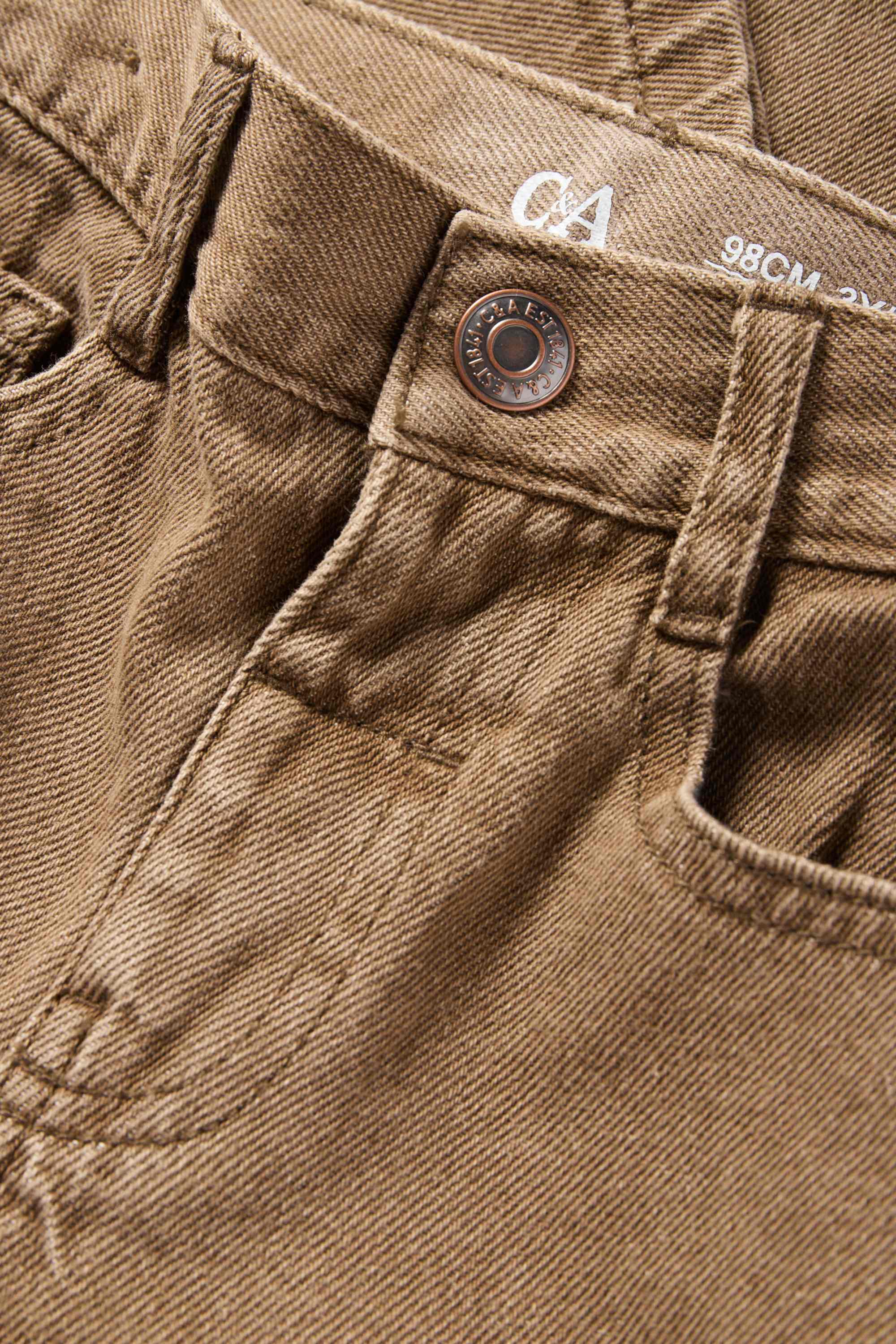 Relaxed jeans brown