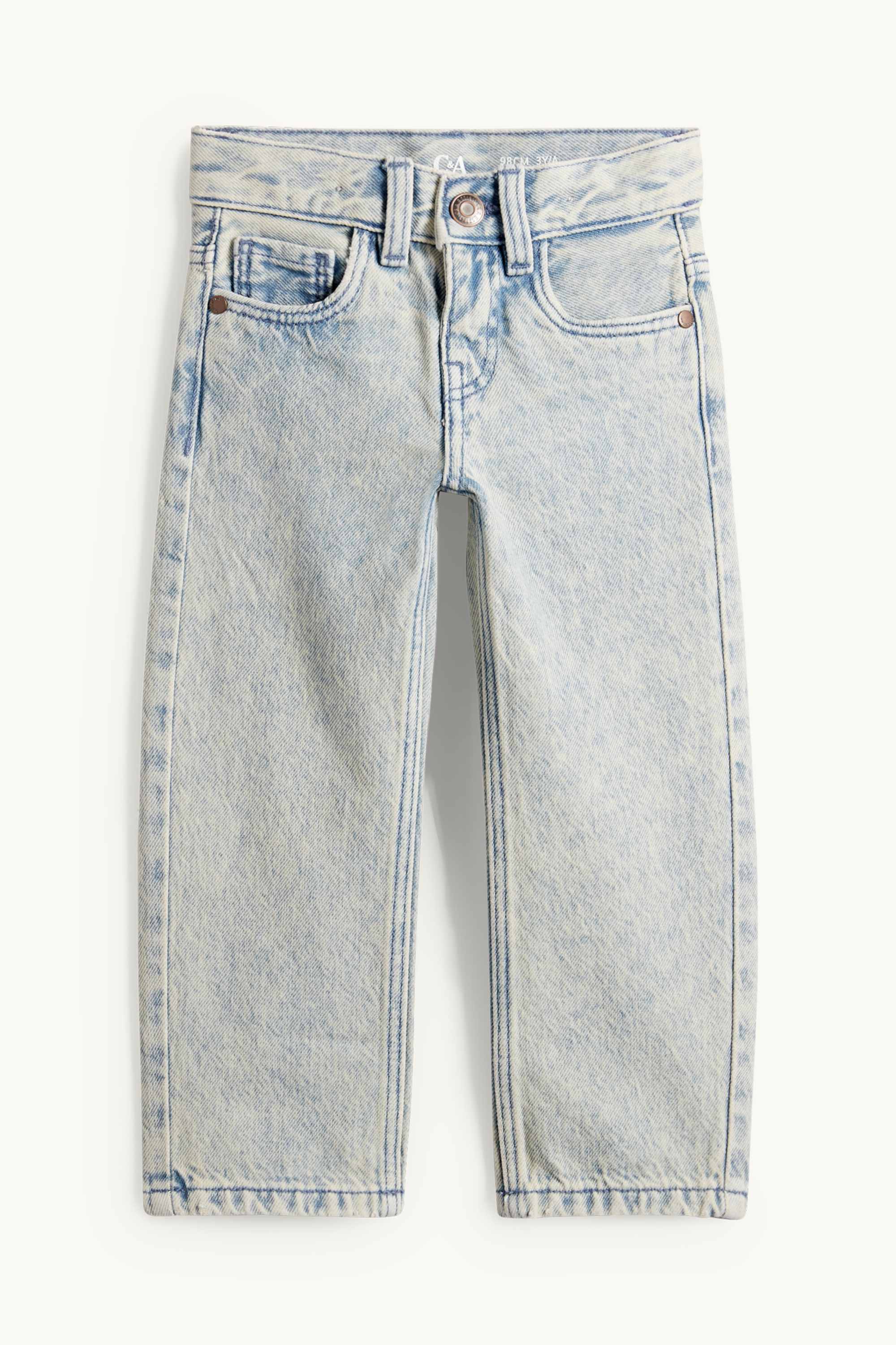Straight jeans denim-light blue