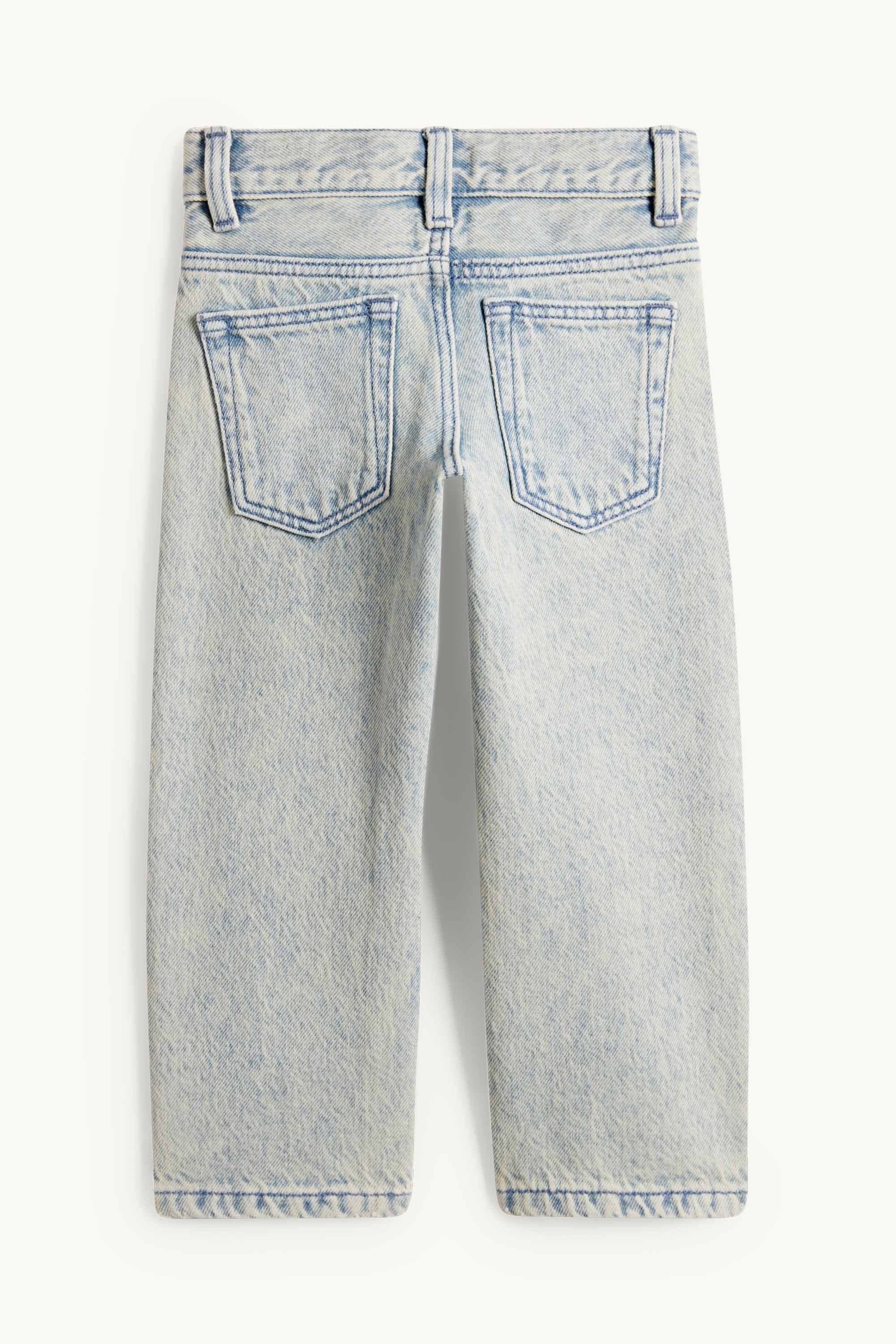 Straight jeans denim-light blue