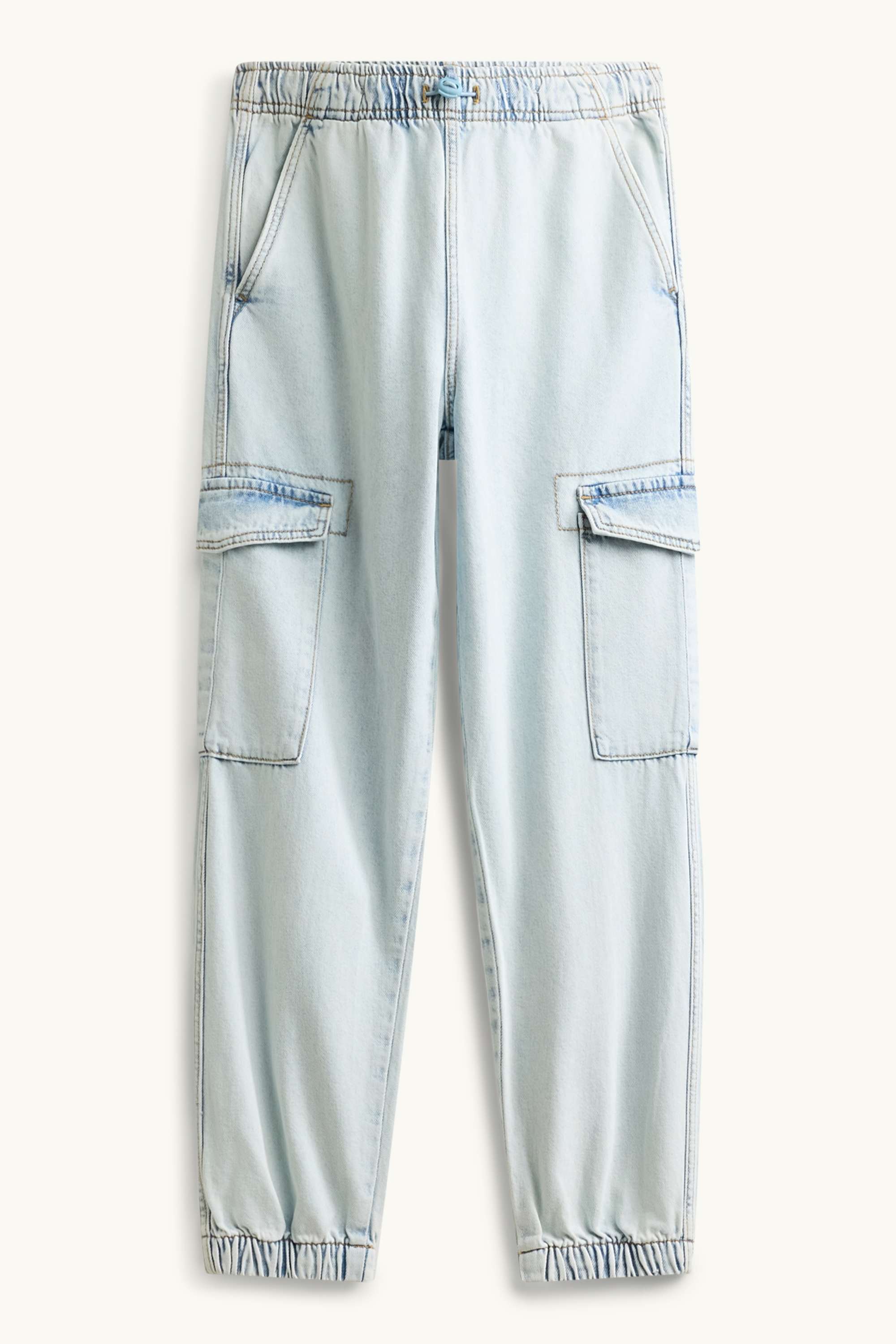 Cargo jeans denim-light blue