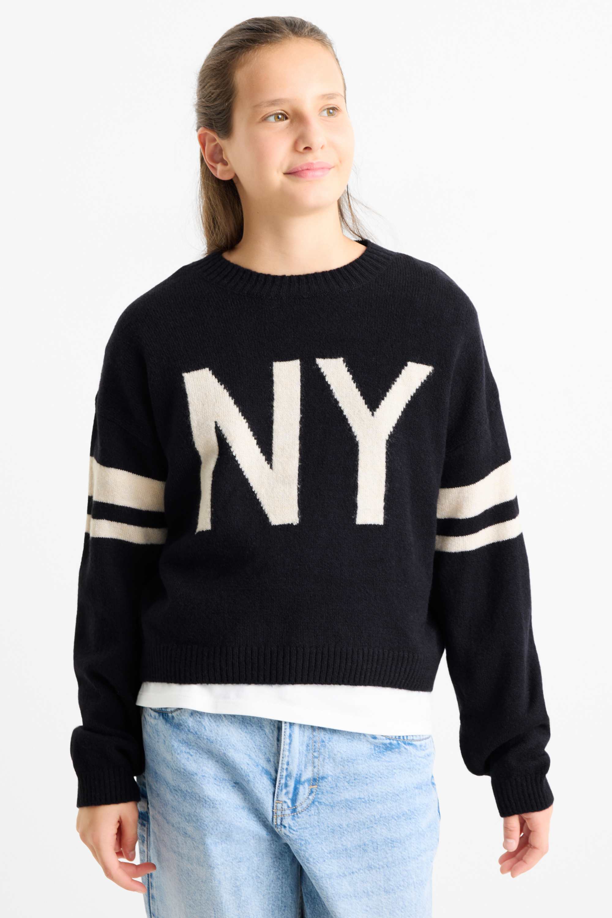 New York - jumper dark blue