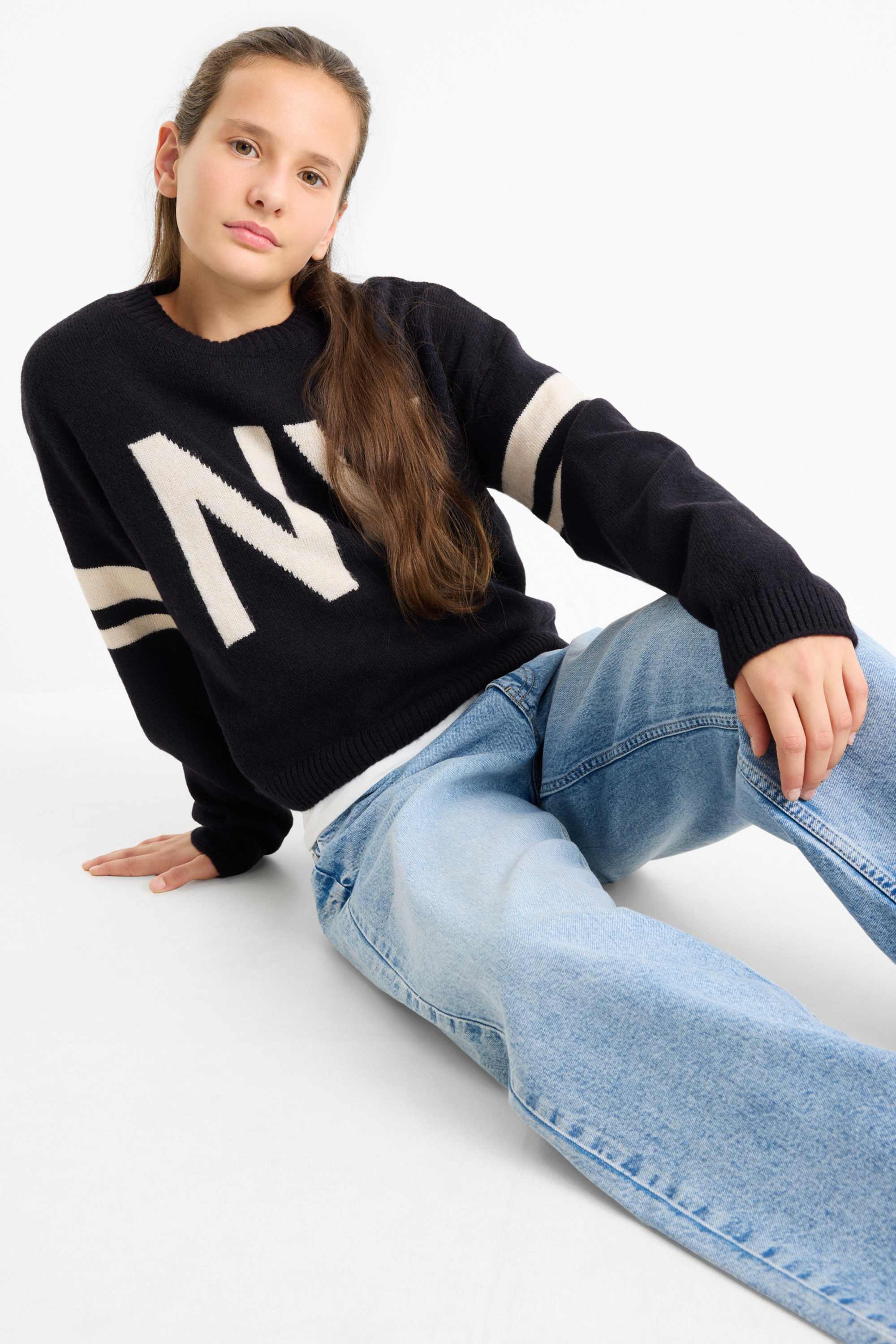 New York - jumper dark blue