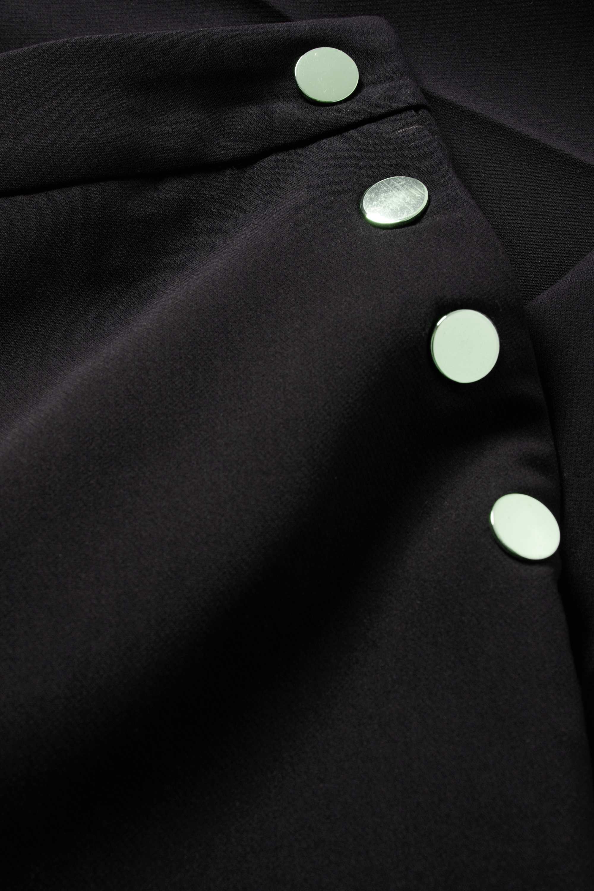 Cloth trousers - high waist - tapered fit black