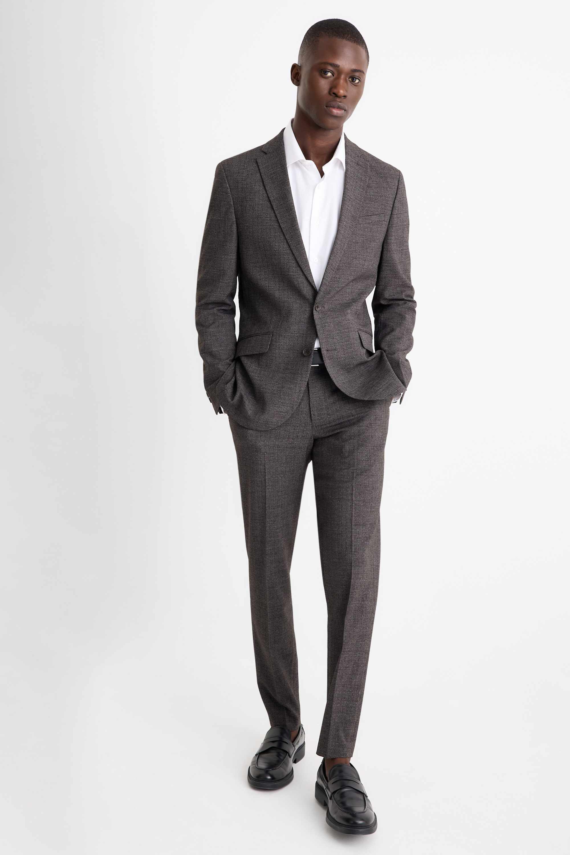 Mix & match tailored jacket - slim fit - Flex - LYCRA® dark gray