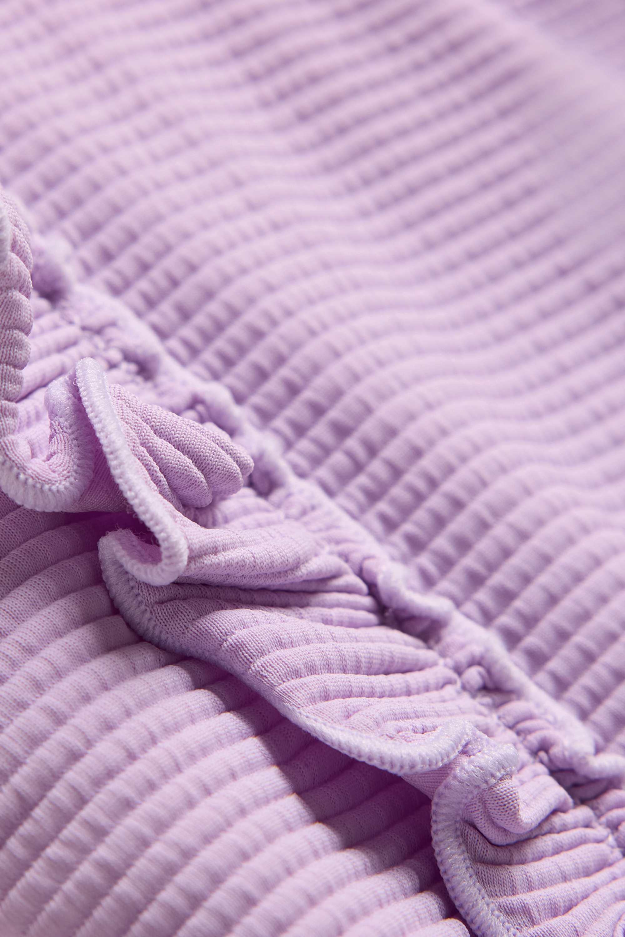 Swimsuit - ribbed - LYCRA® XTRA LIFE™ purple