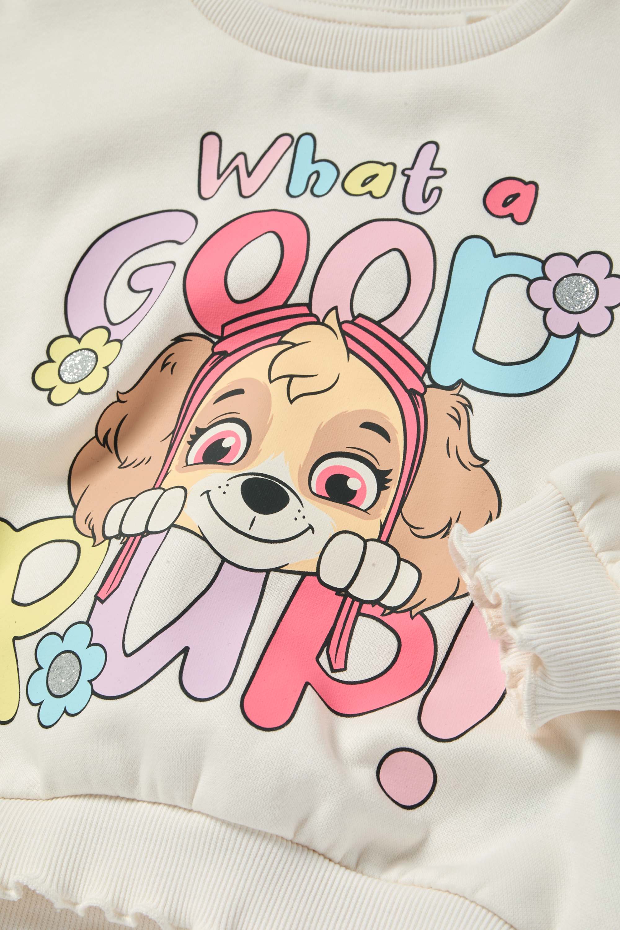 PAW Patrol - Skye- sweatshirt - shiny cremewhite