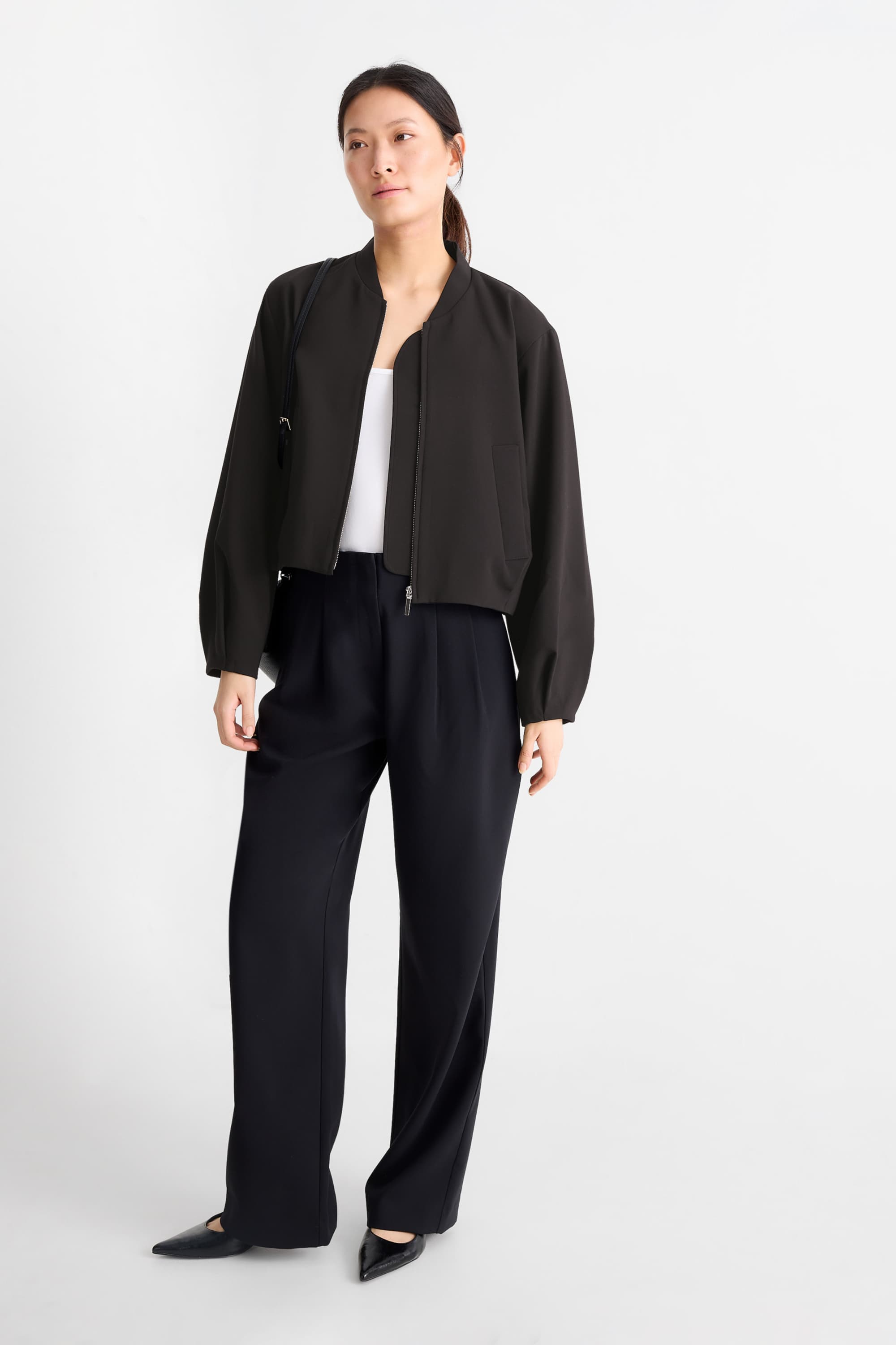 Bomber jacket black