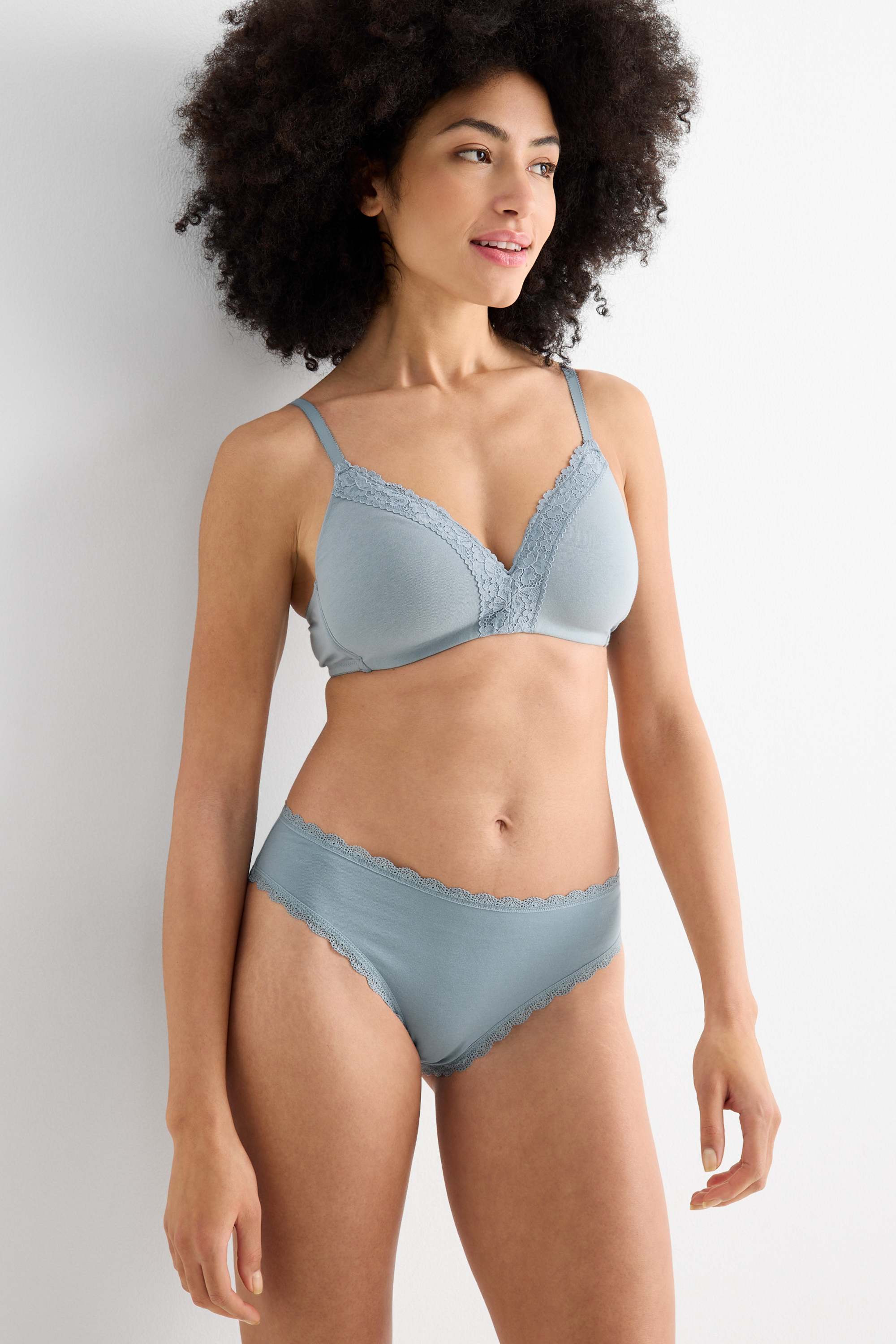 Multipack of 2 - non-wired bra - padded blue / turquoise