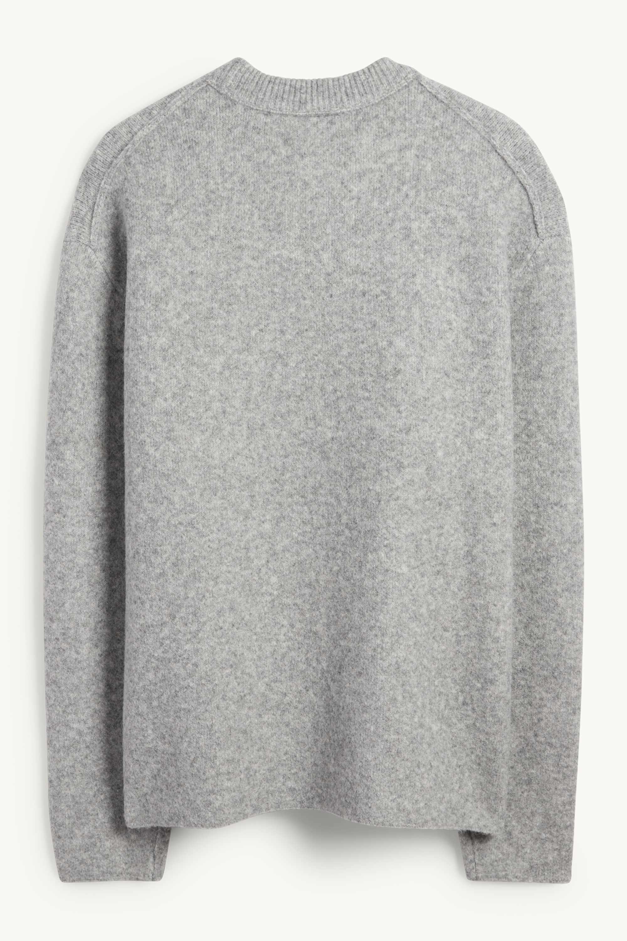 Jumper light gray-melange