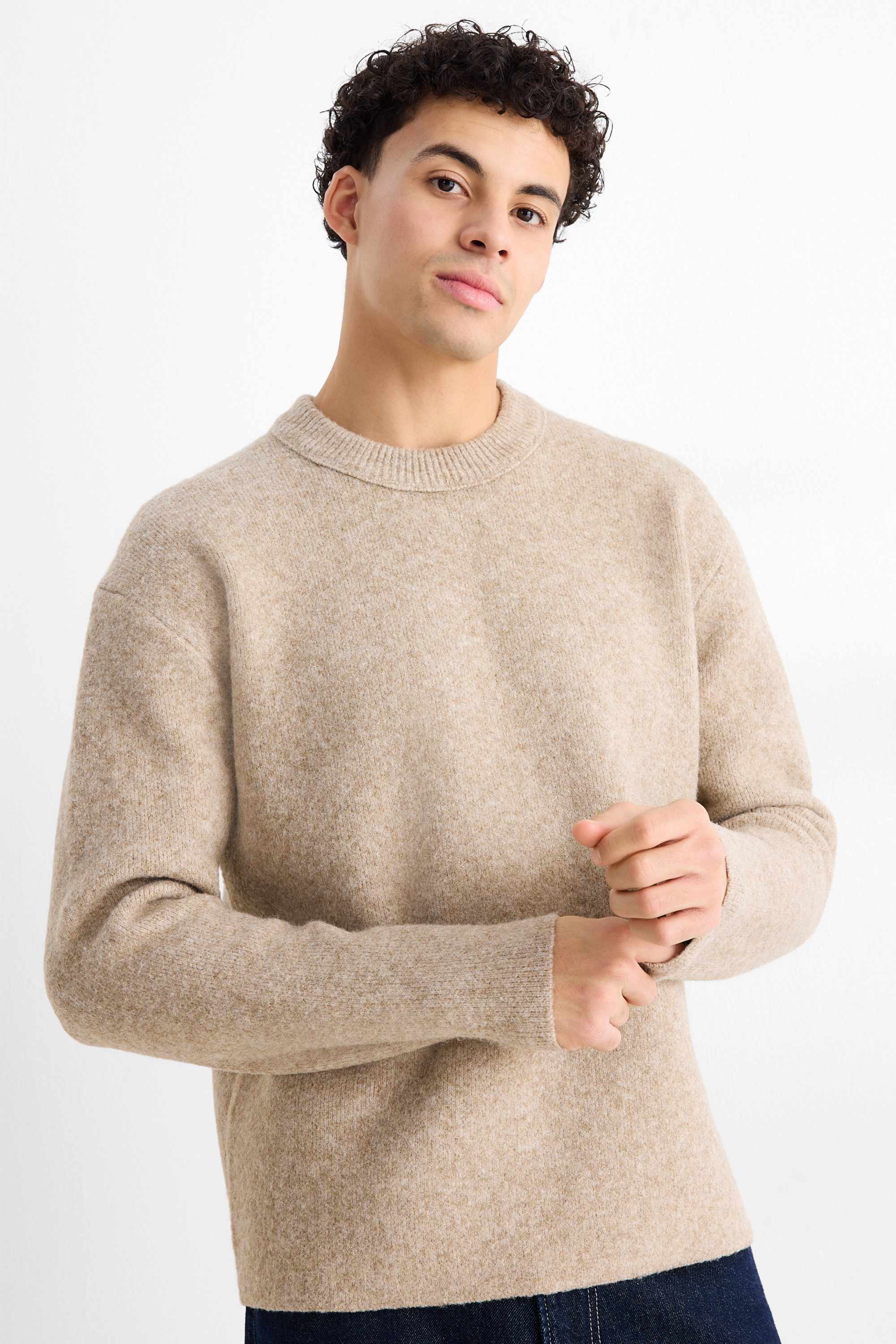 Jumper taupe
