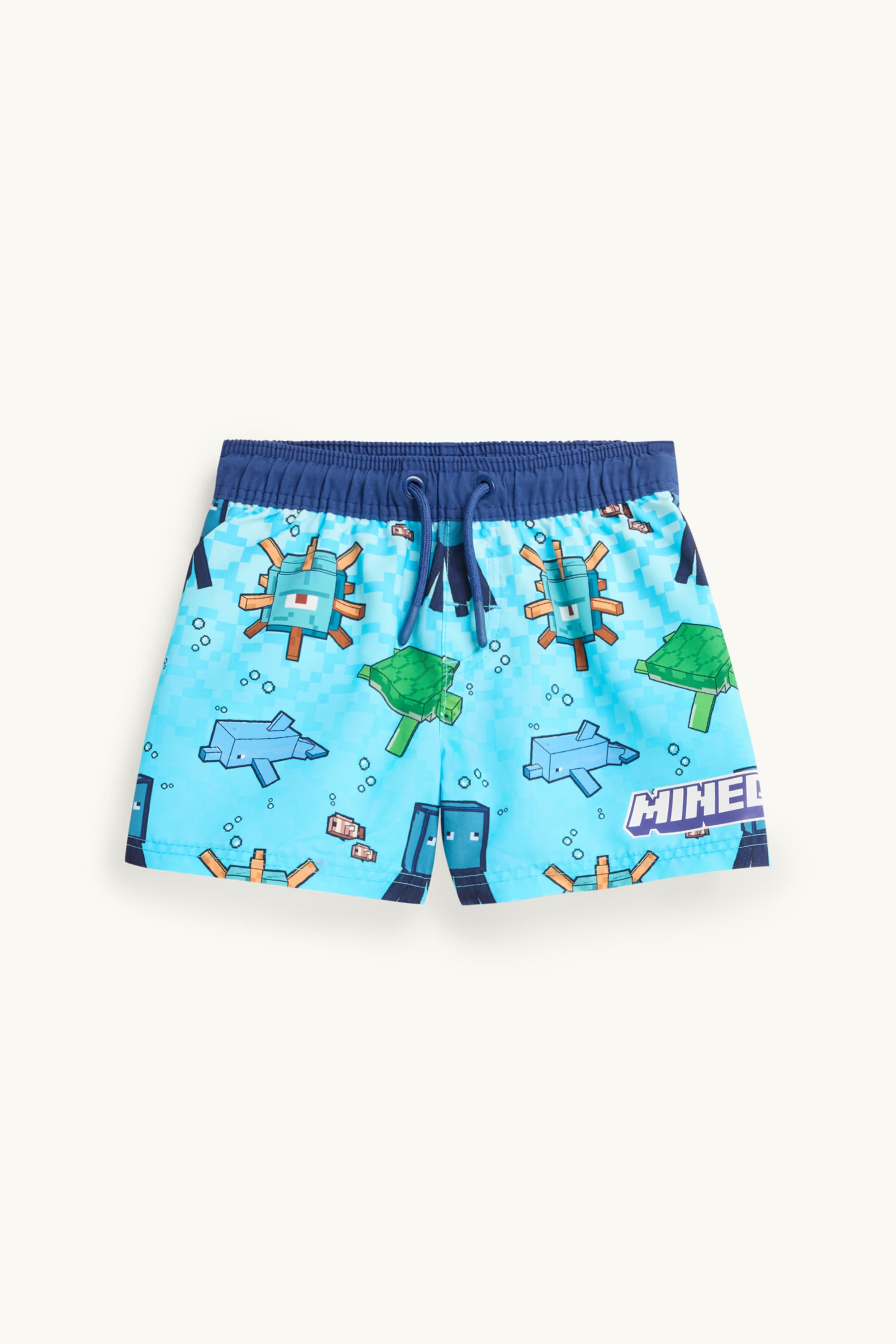 Minecraft - swim shorts light blue