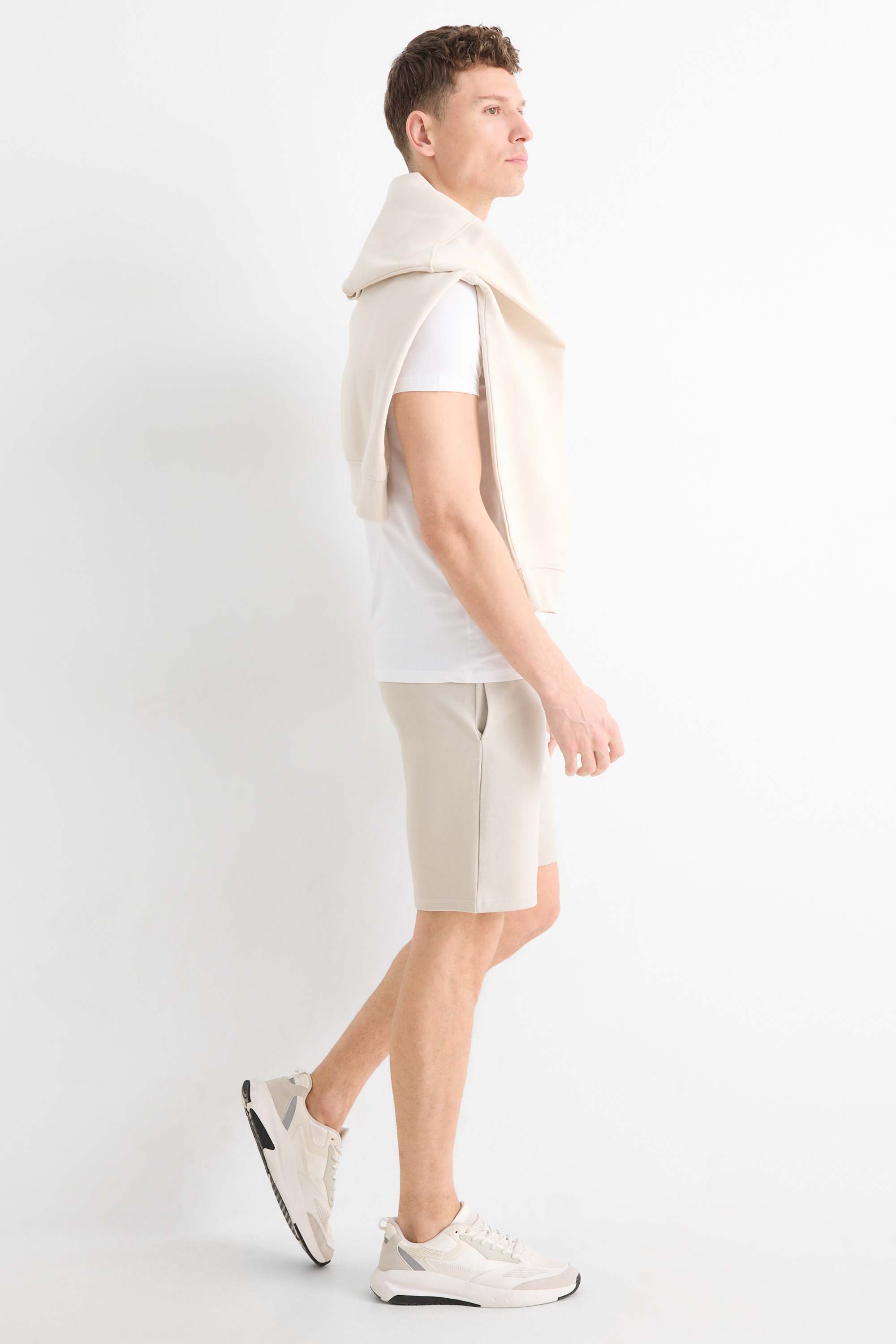Sweat shorts gray
