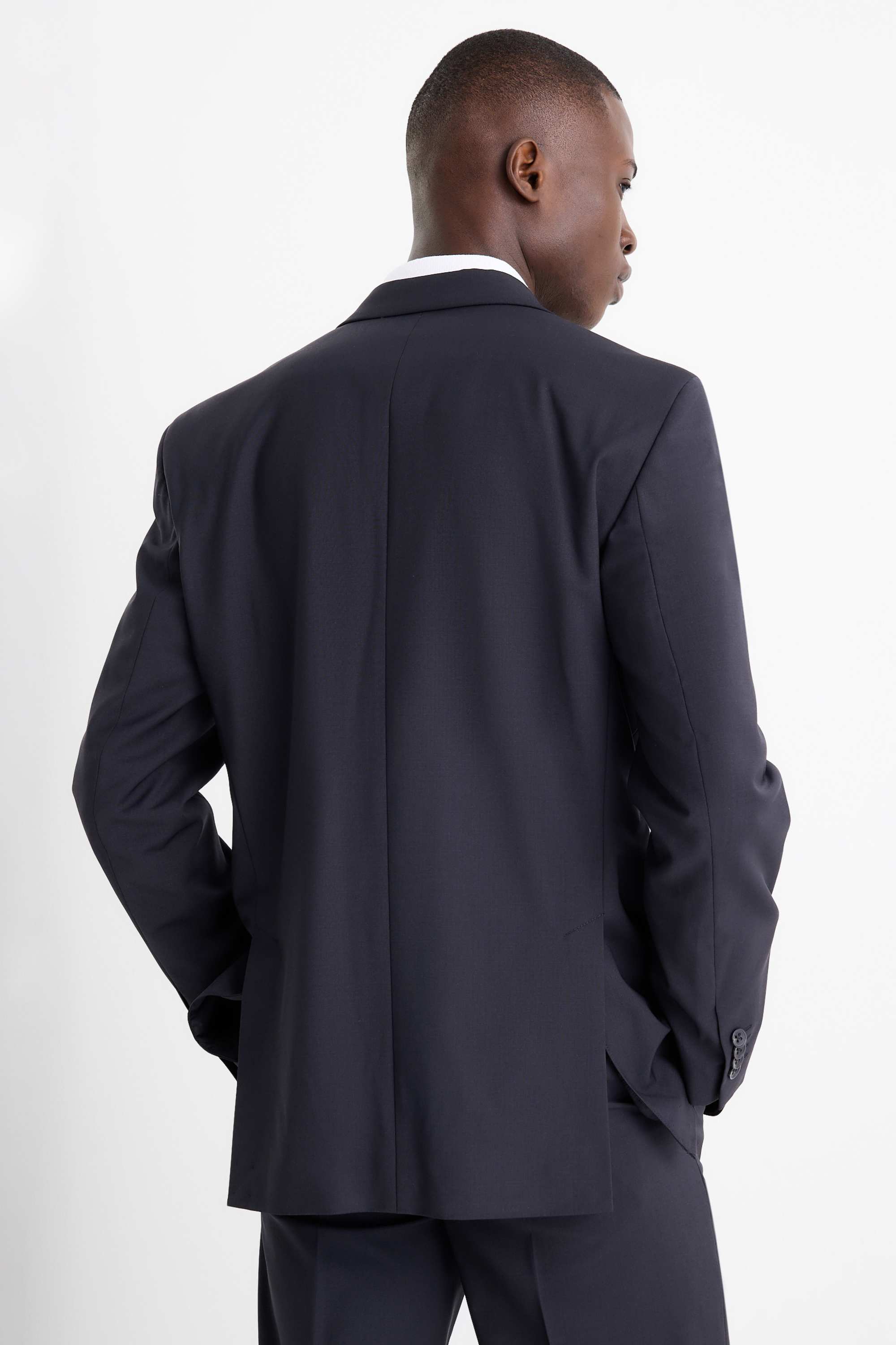 Mix & match tailored jacket - regular fit - Flex - new wool blend dark blue