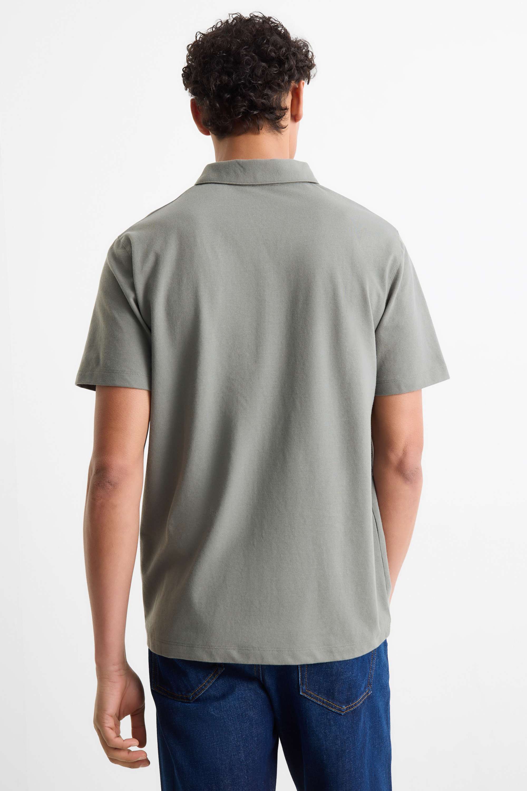 Polo shirt - regular fit green