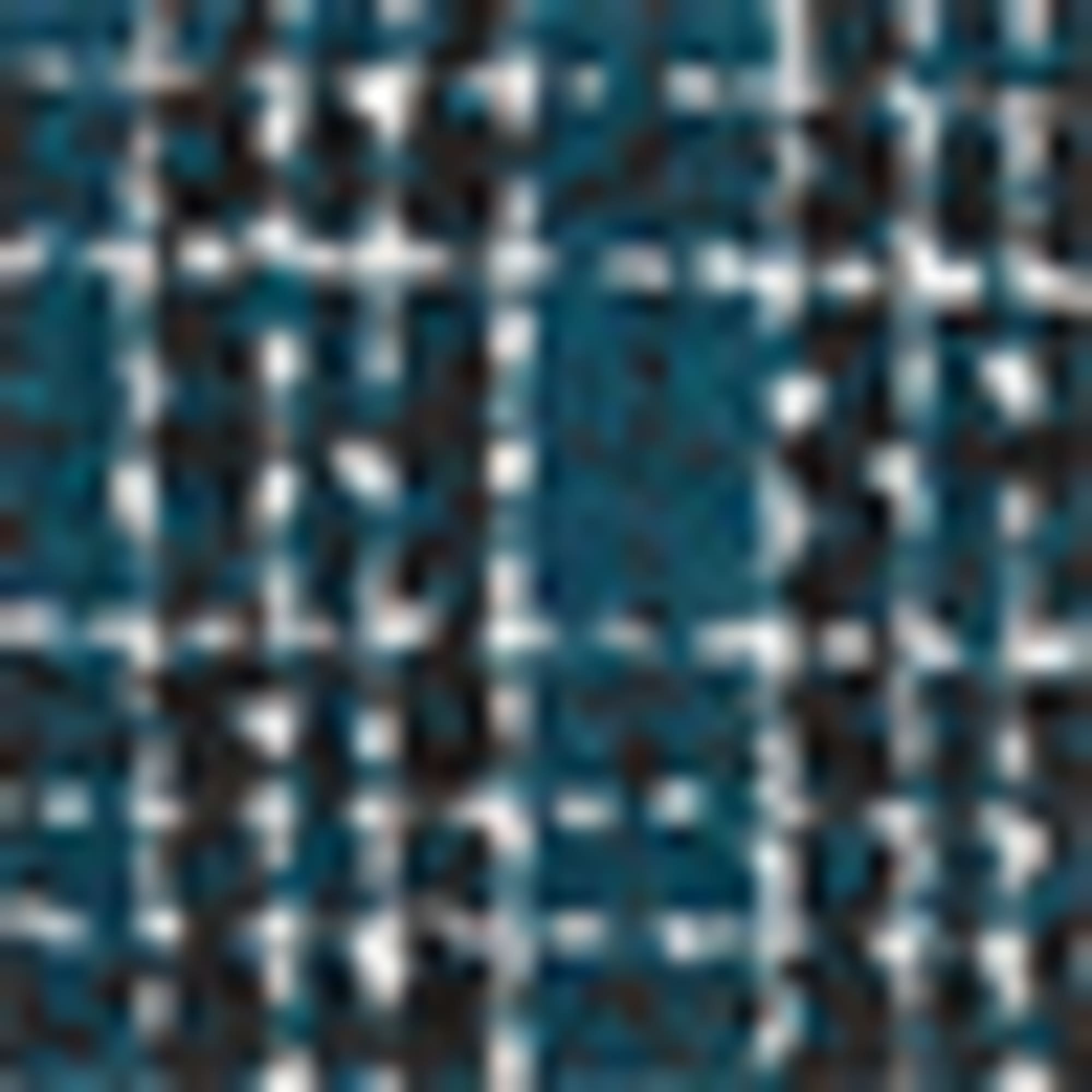 Bouclé miniskirt - check dark green