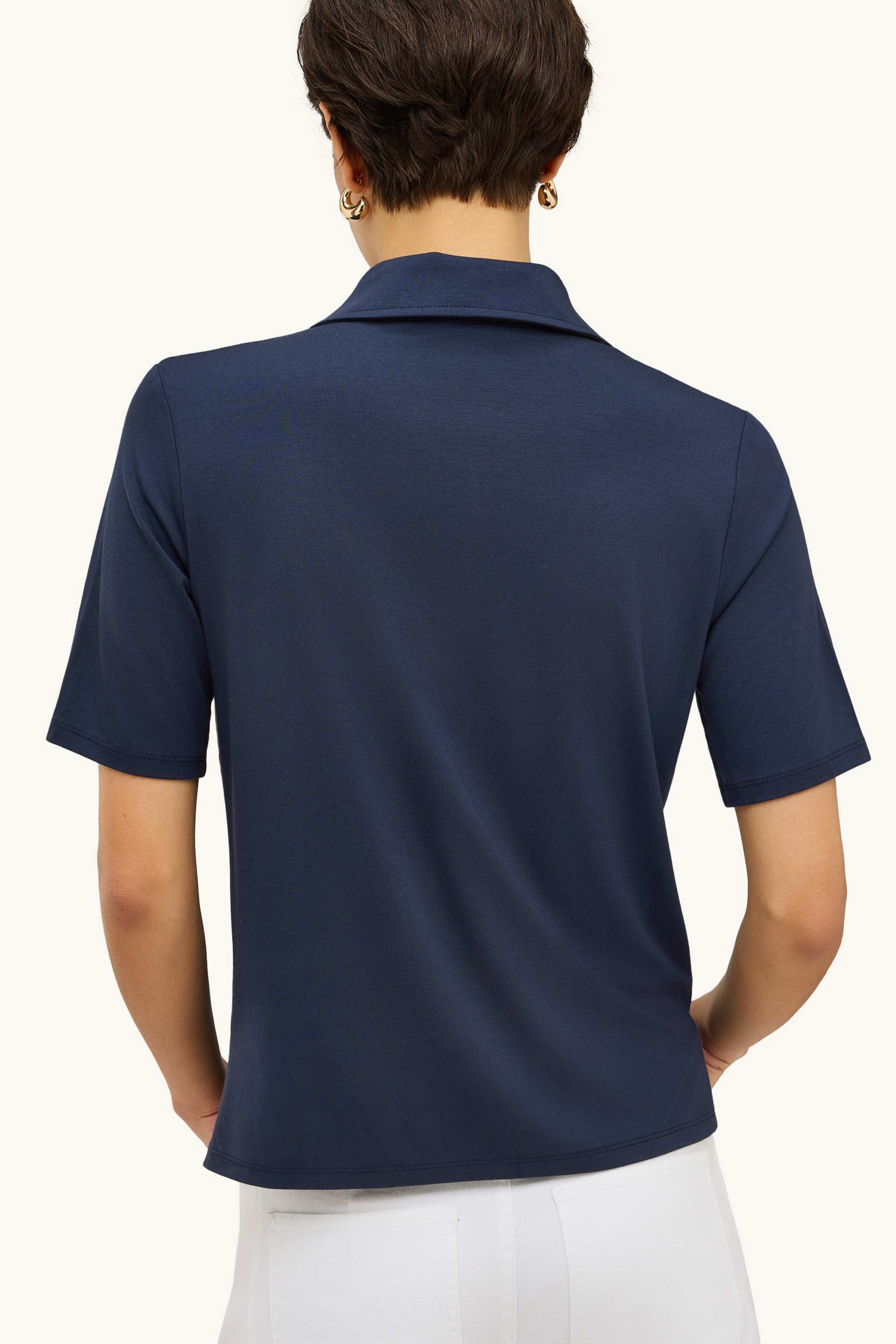 Shirt blouse dark blue
