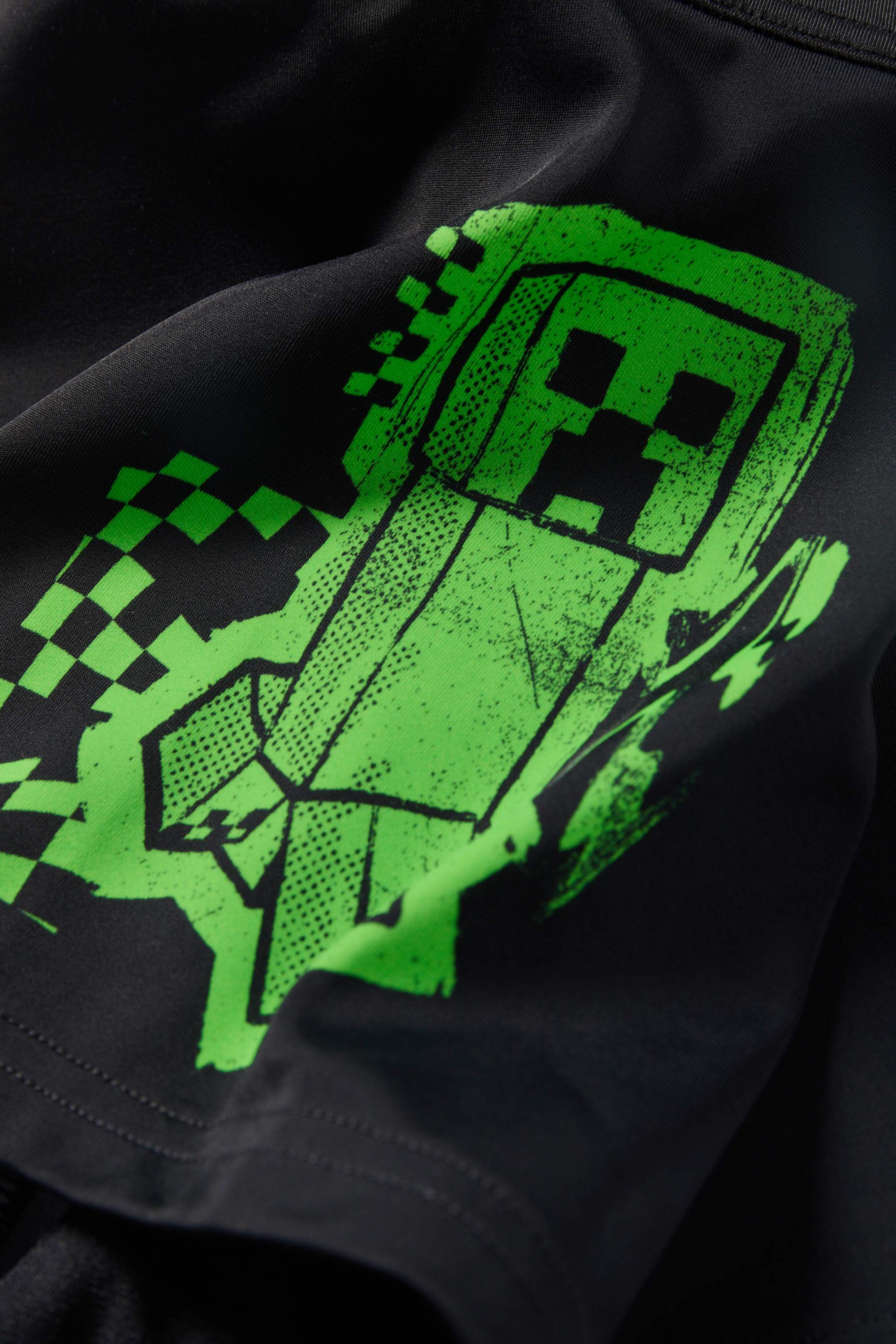 Minecraft - swim shorts - LYCRA® XTRA LIFE™ black