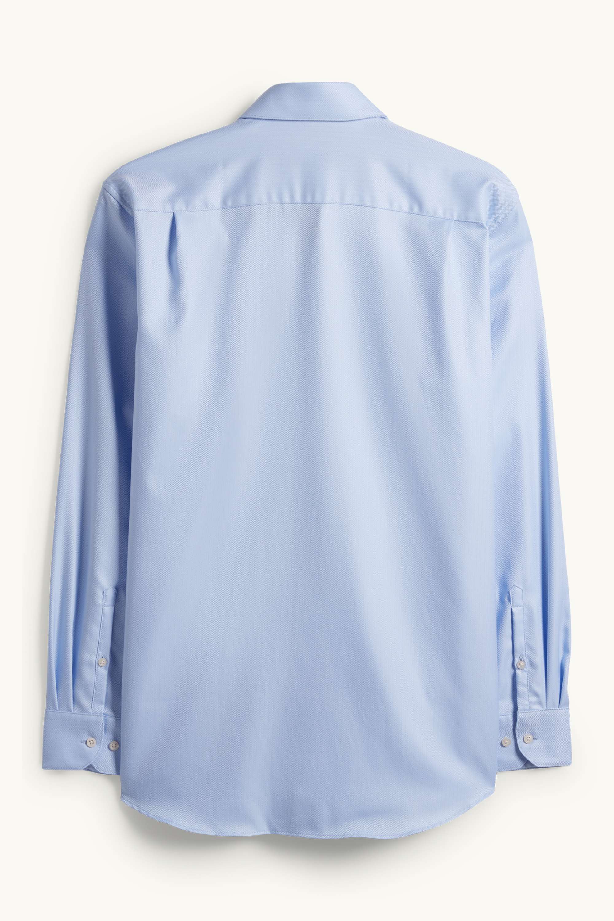 Business shirt - regular fit - cutaway collar - easy-iron light blue