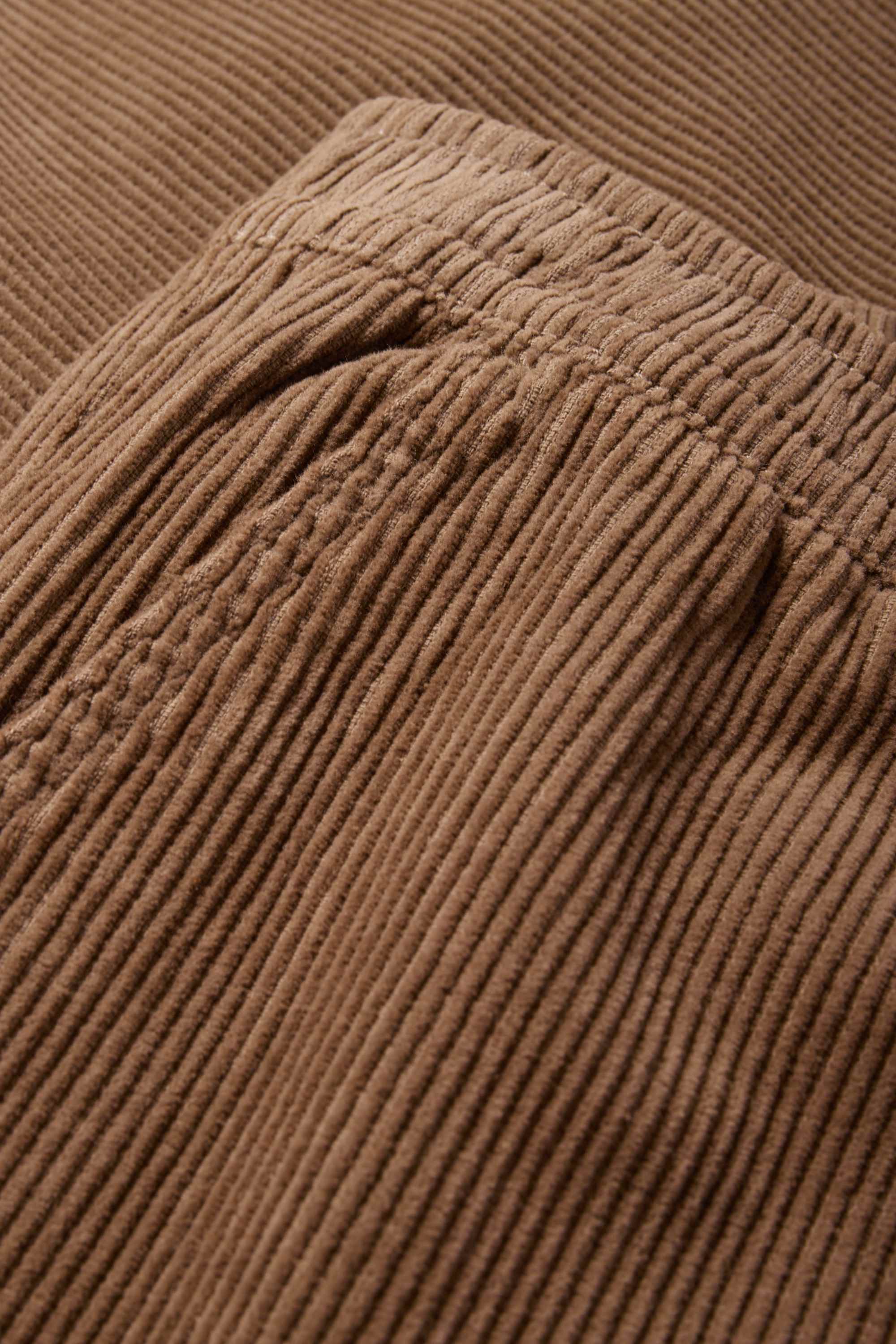 Corduroy trousers - relaxed fit brown