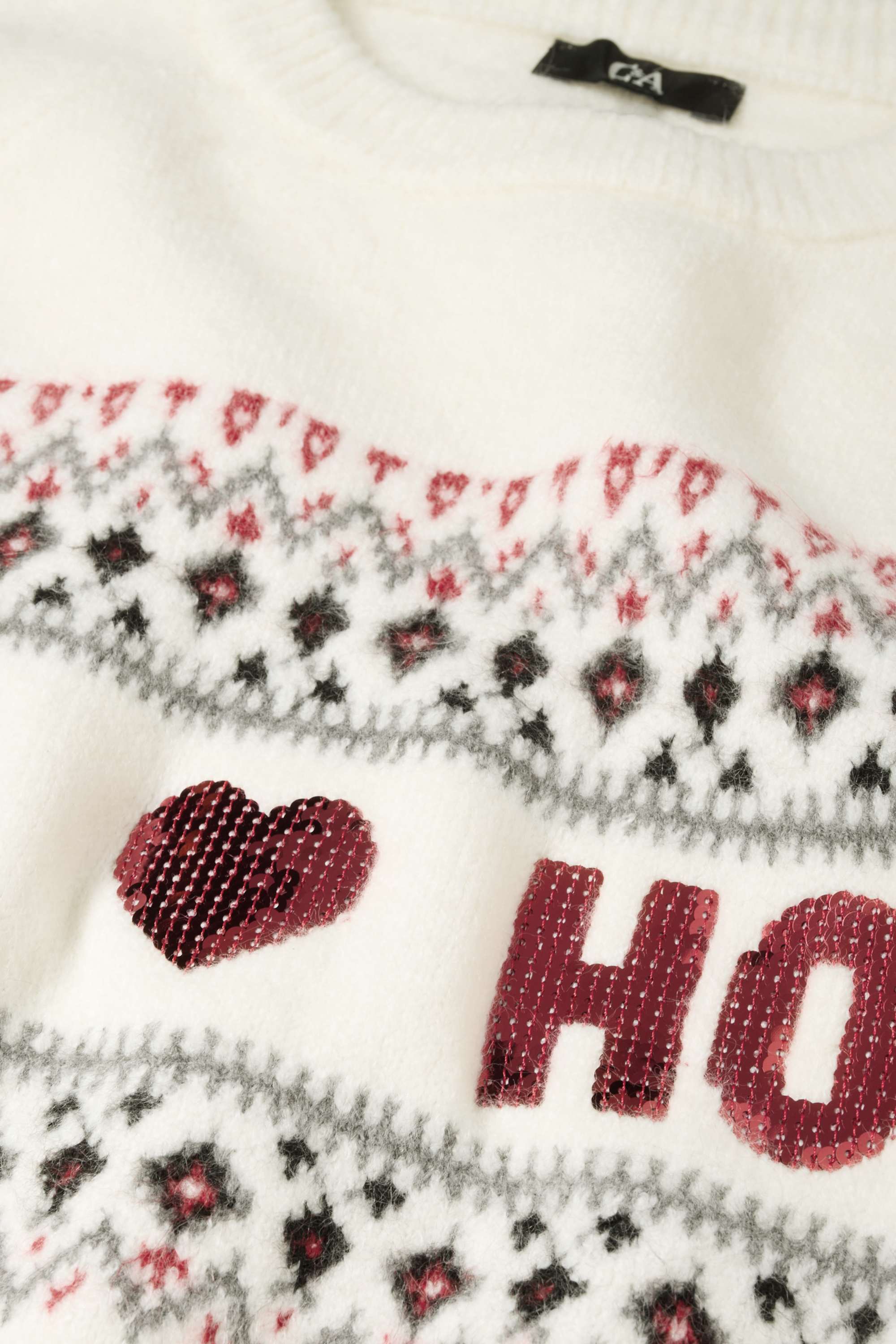 Christmas jumper white