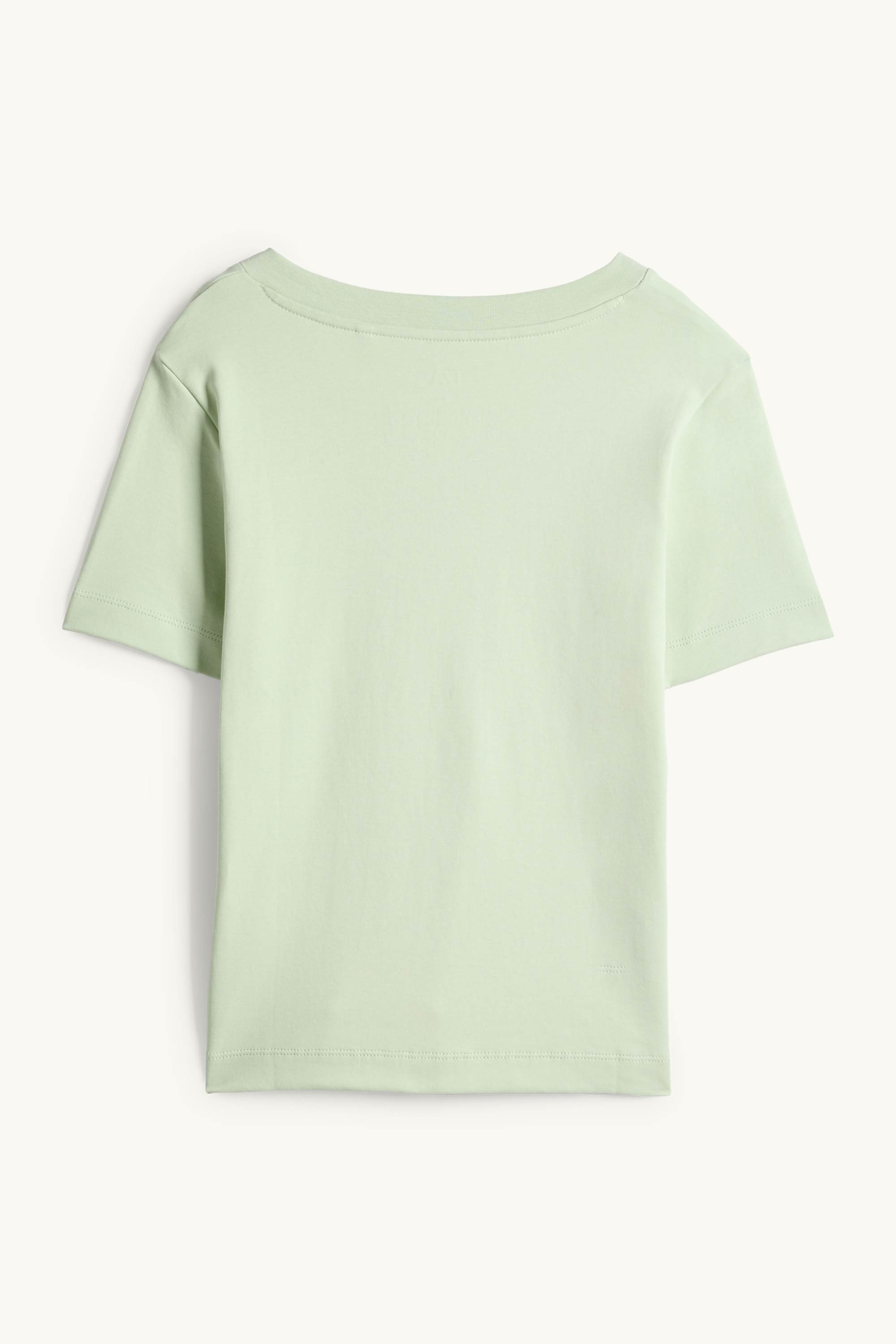 V-neck T-shirt - slim fit mint green
