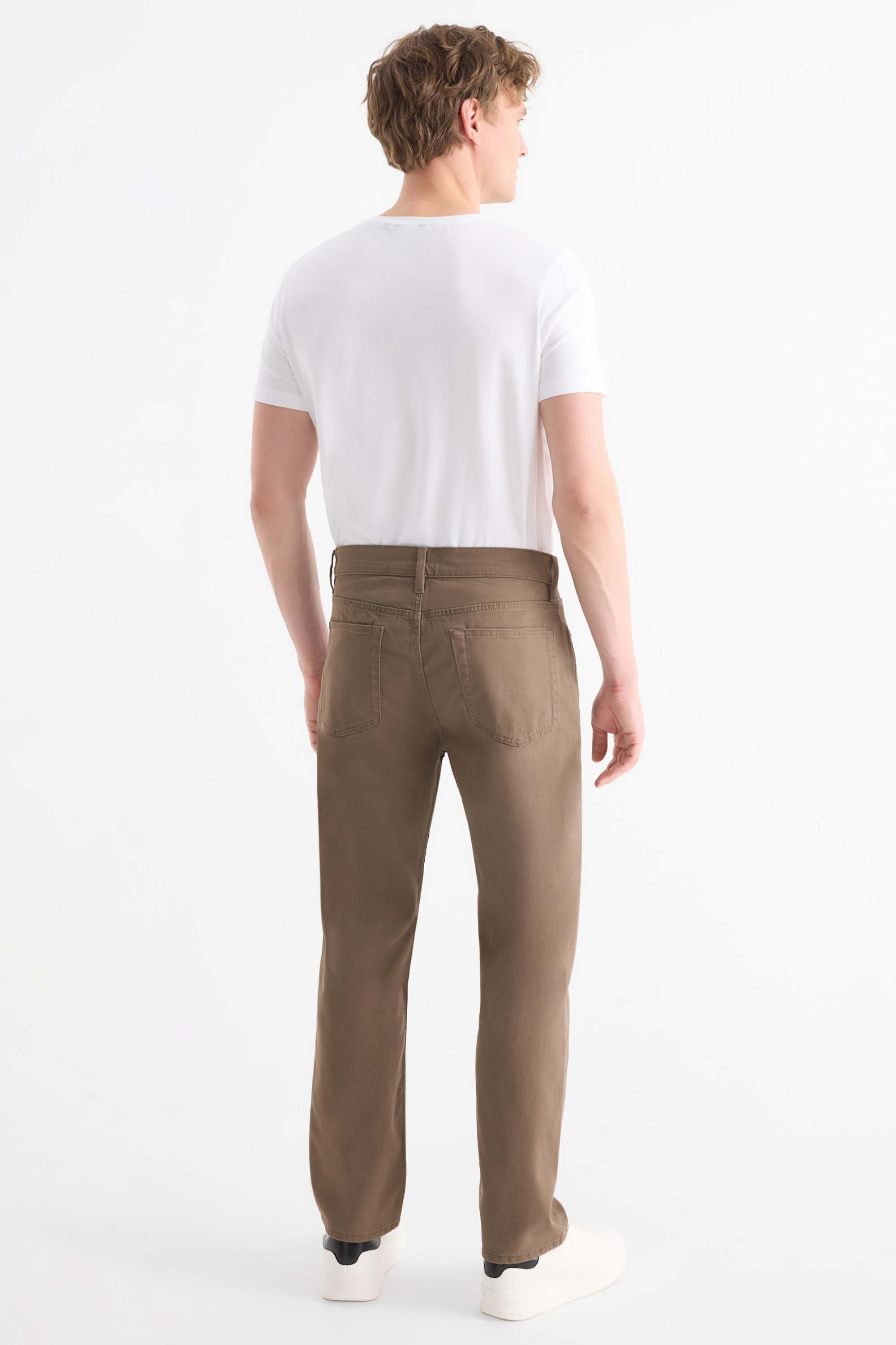 Trousers - regular fit brown