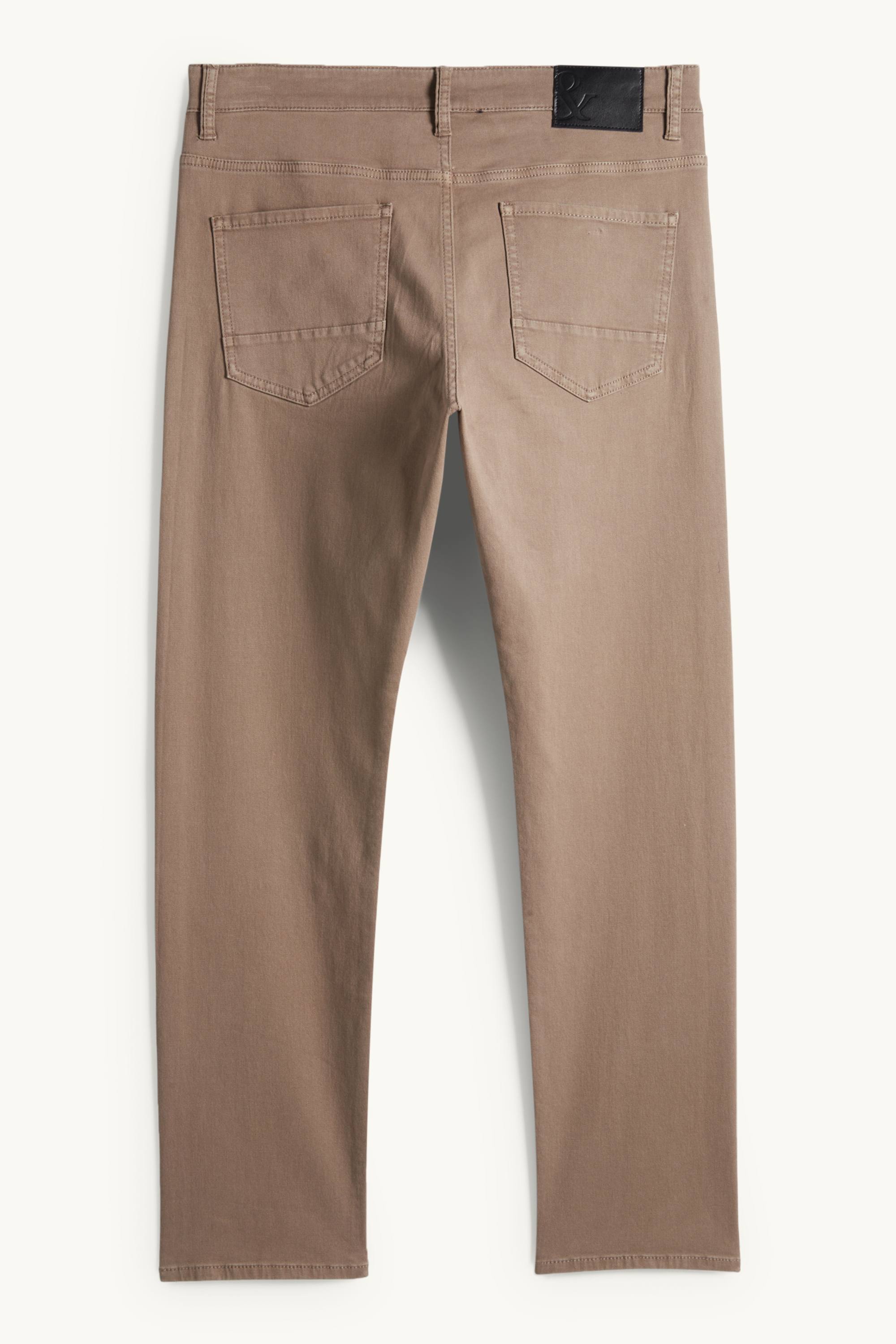 Trousers - slim fit - LYCRA® brown