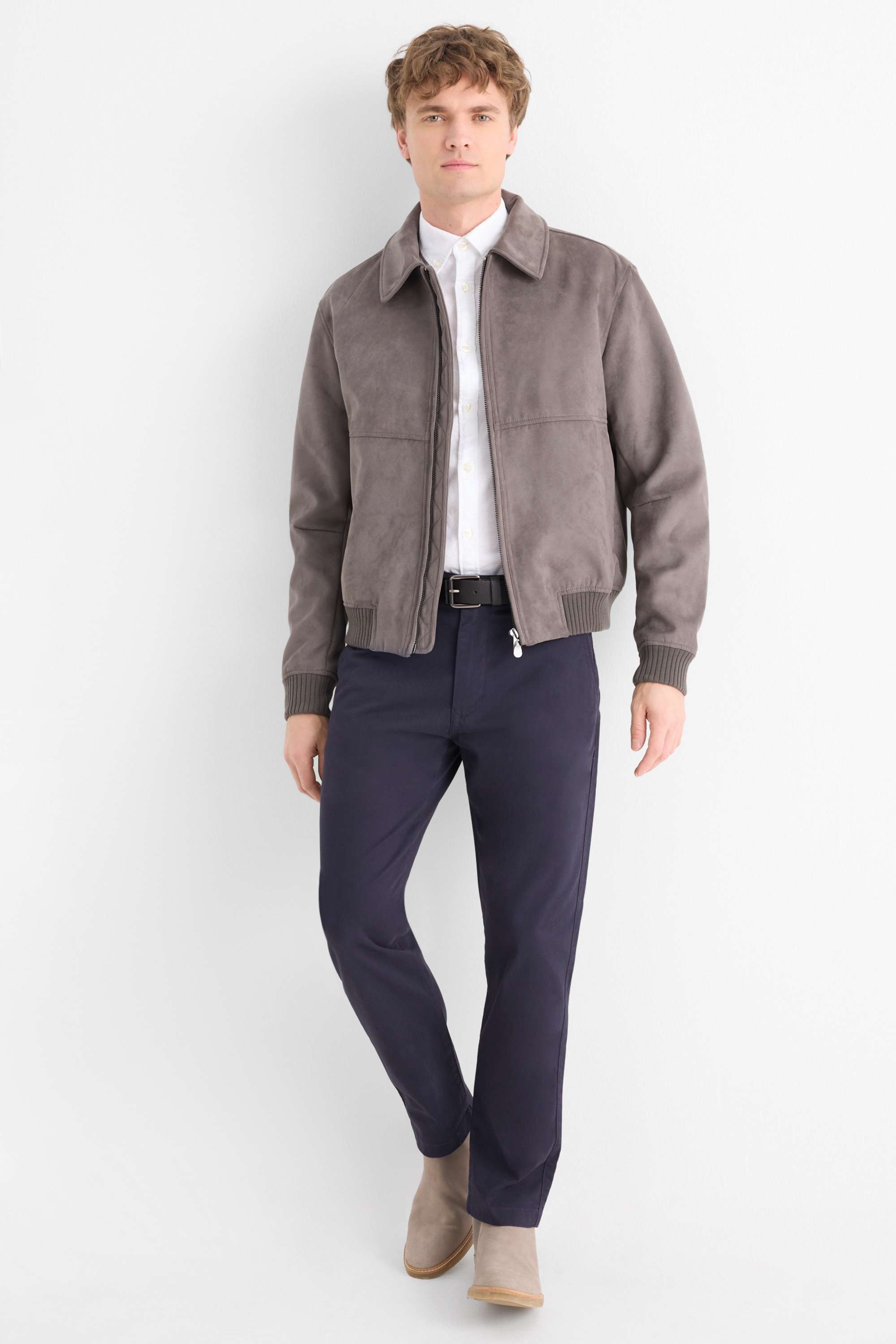 Chinos - regular fit dark blue