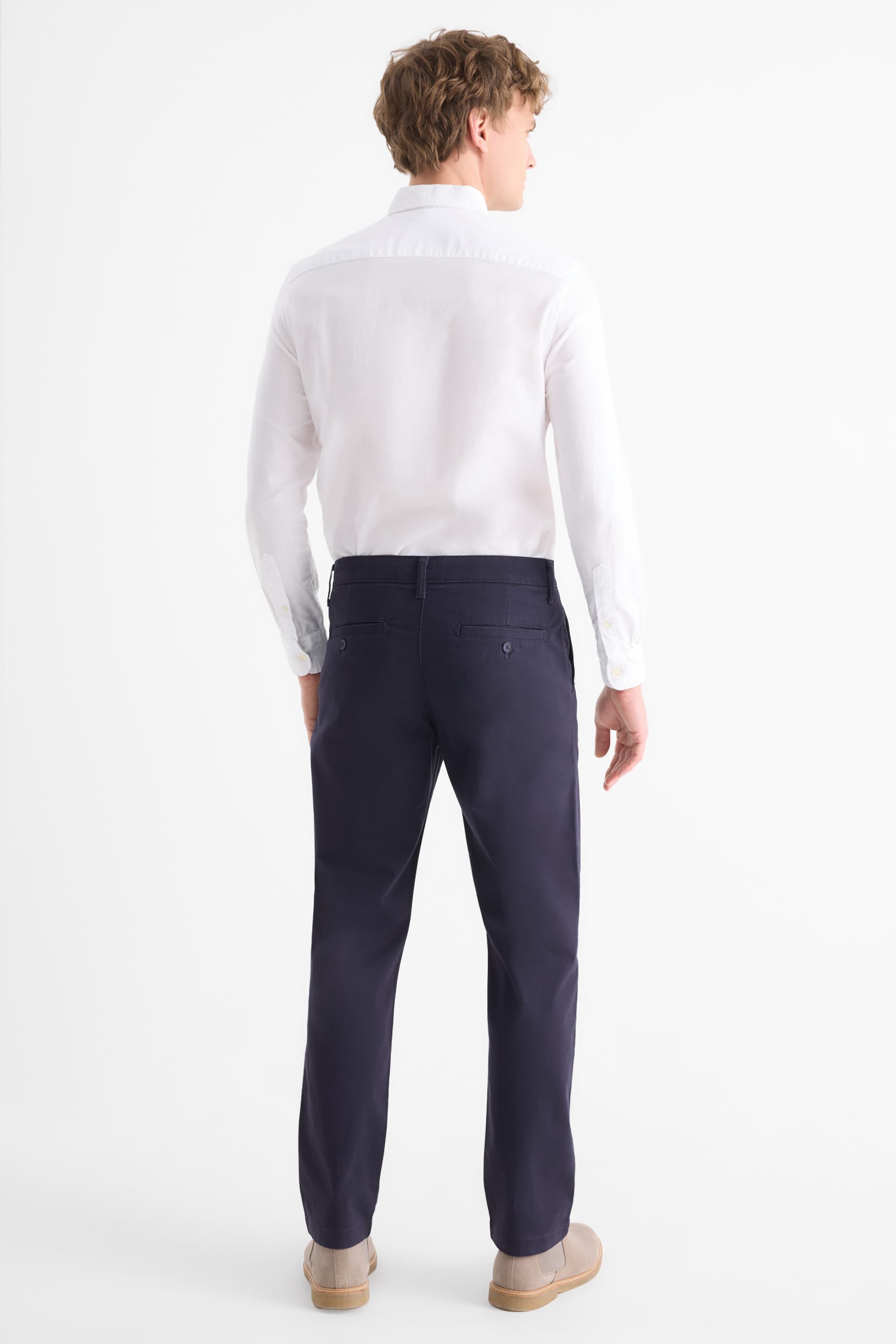 Chinos - regular fit dark blue