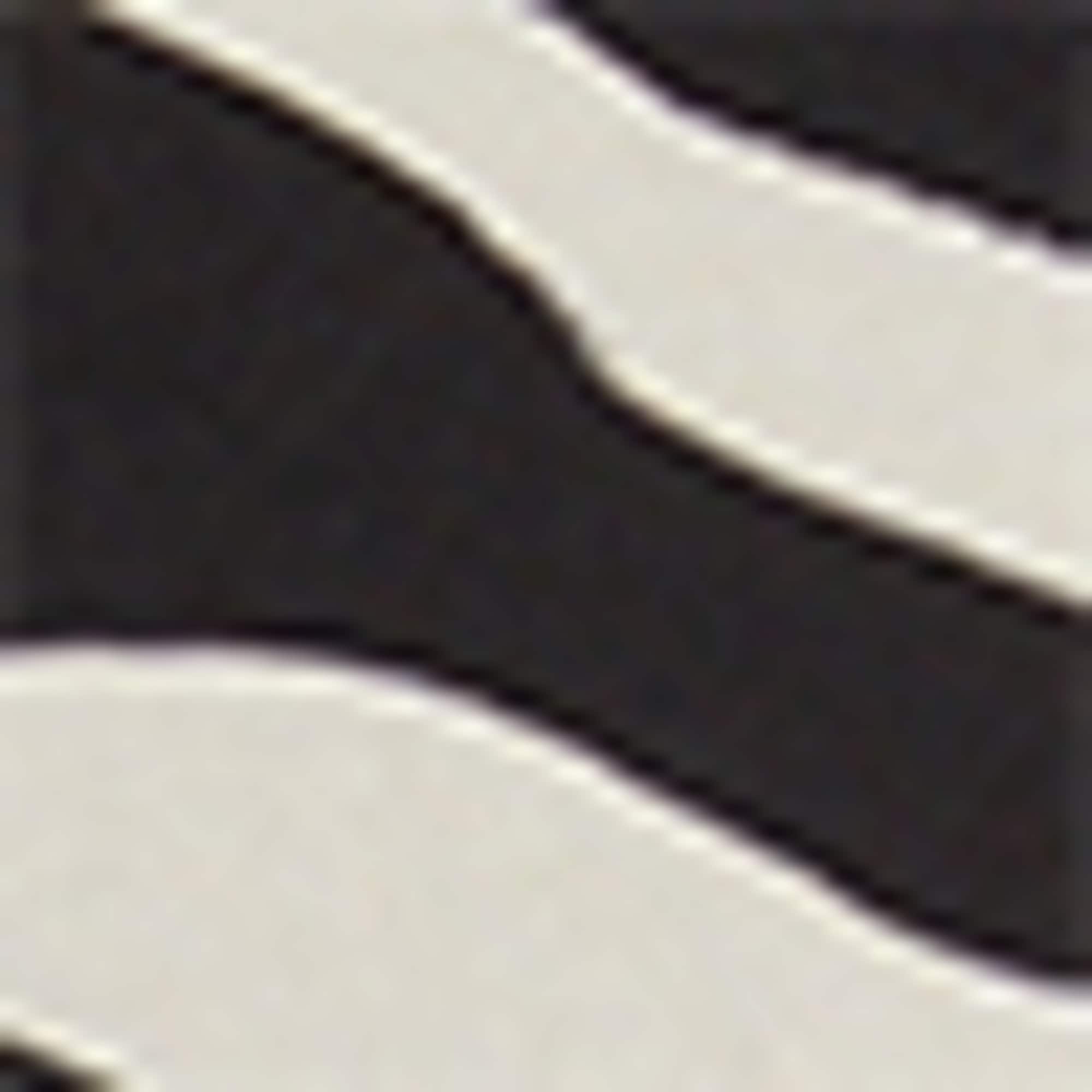 T-shirt dress - patterned black / beige