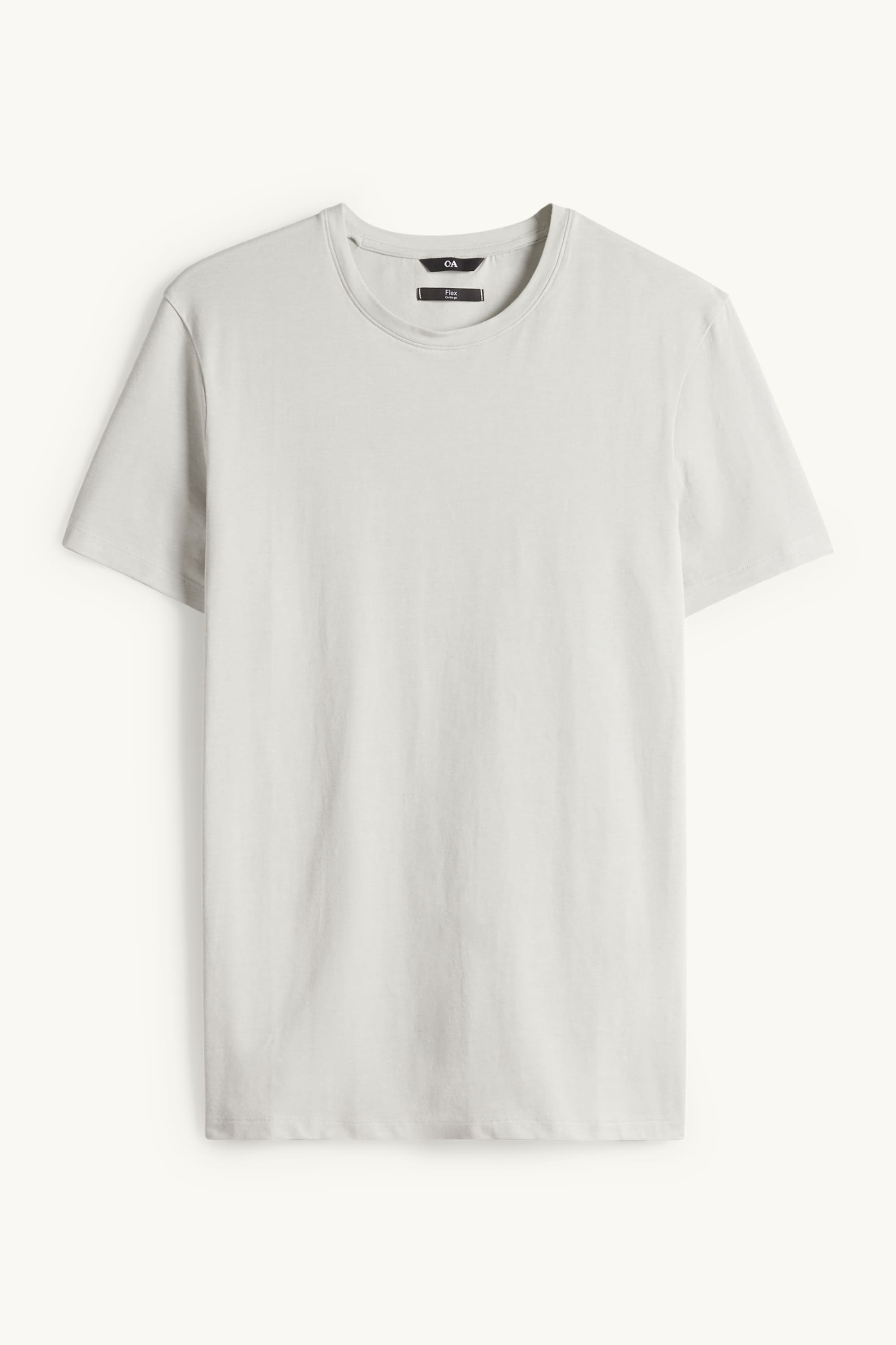 T-shirt - slim fit - Flex light gray (2)