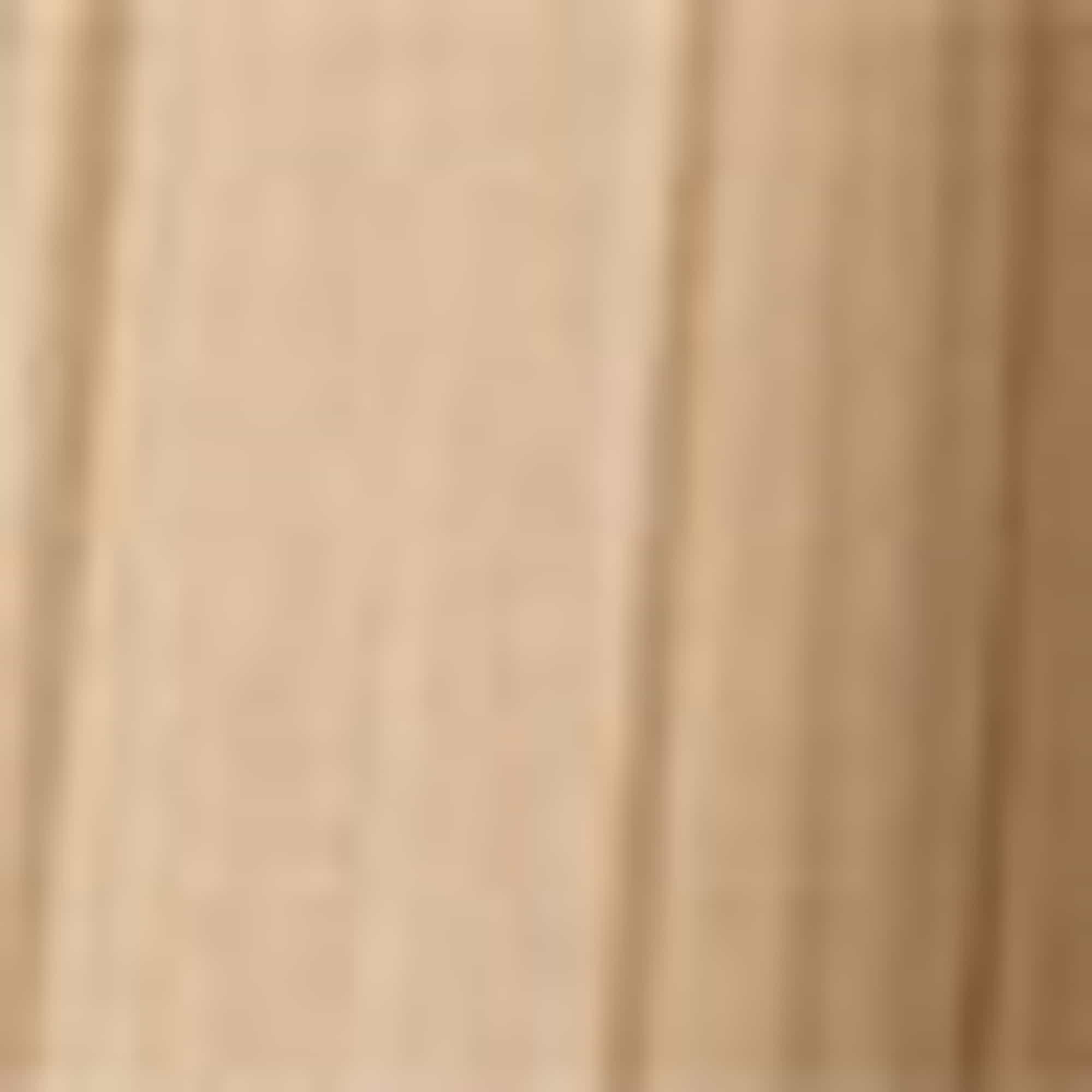 Cloth trousers - high waist - wide leg - ribbed light brown