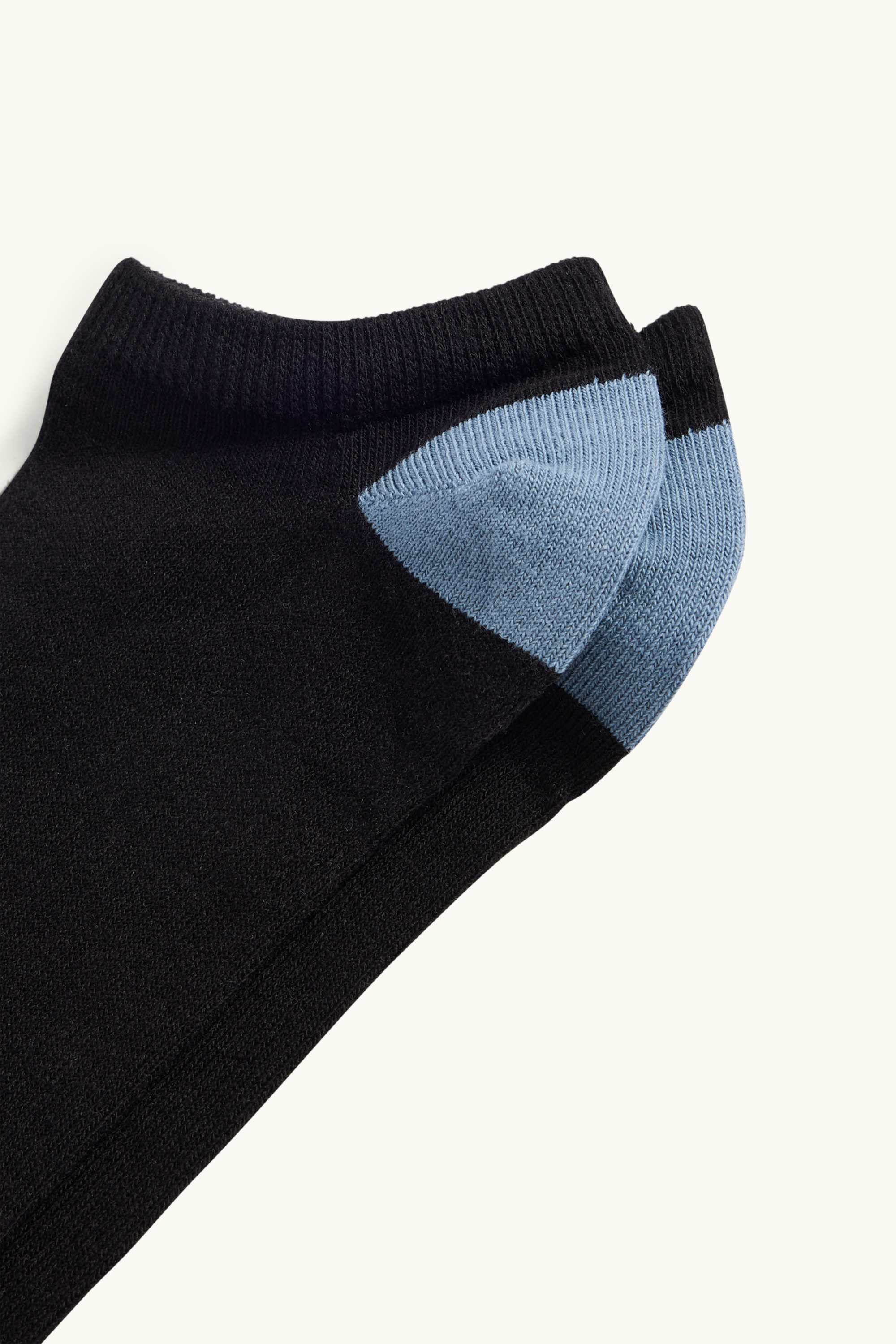 Multipack of 5 - trainer socks black